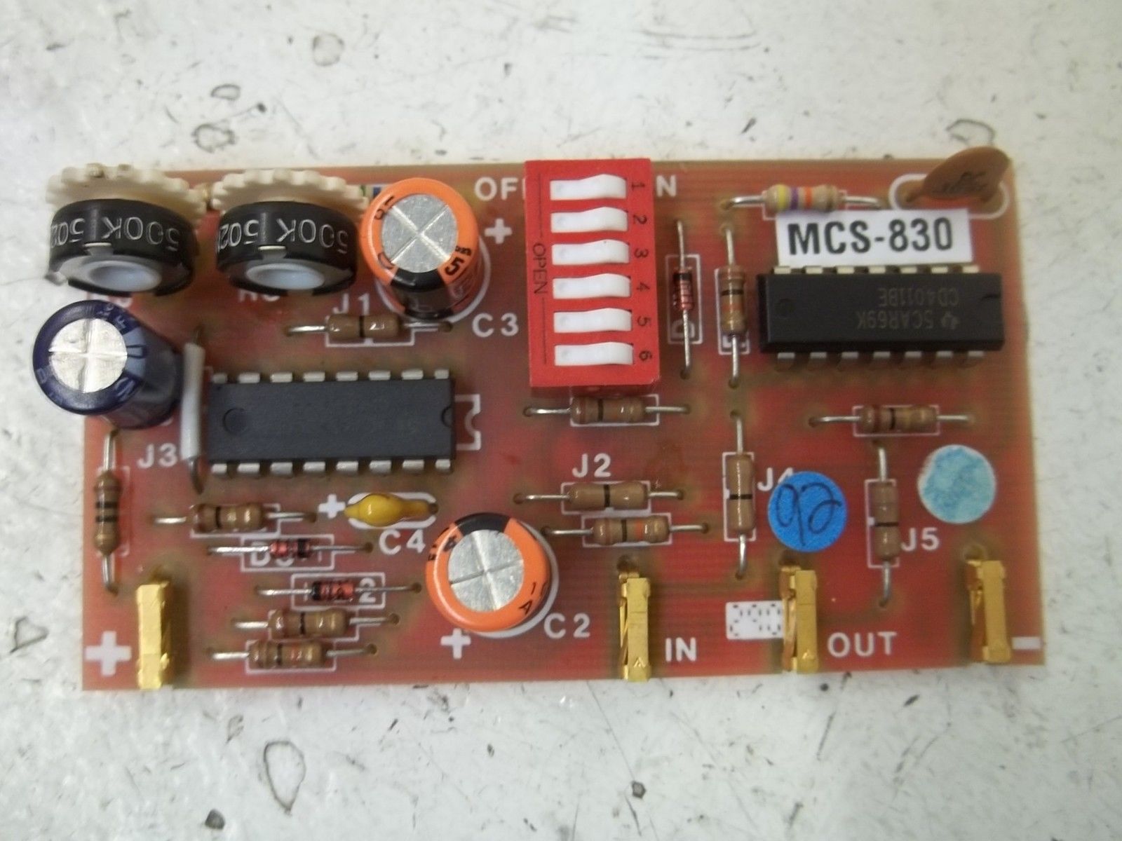 WARNER ELECTRIC 7400-448-018 TIMER BOARD NSNP