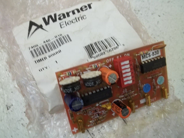 WARNER ELECTRIC 7400-448-018 TIMER BOARD NSNP