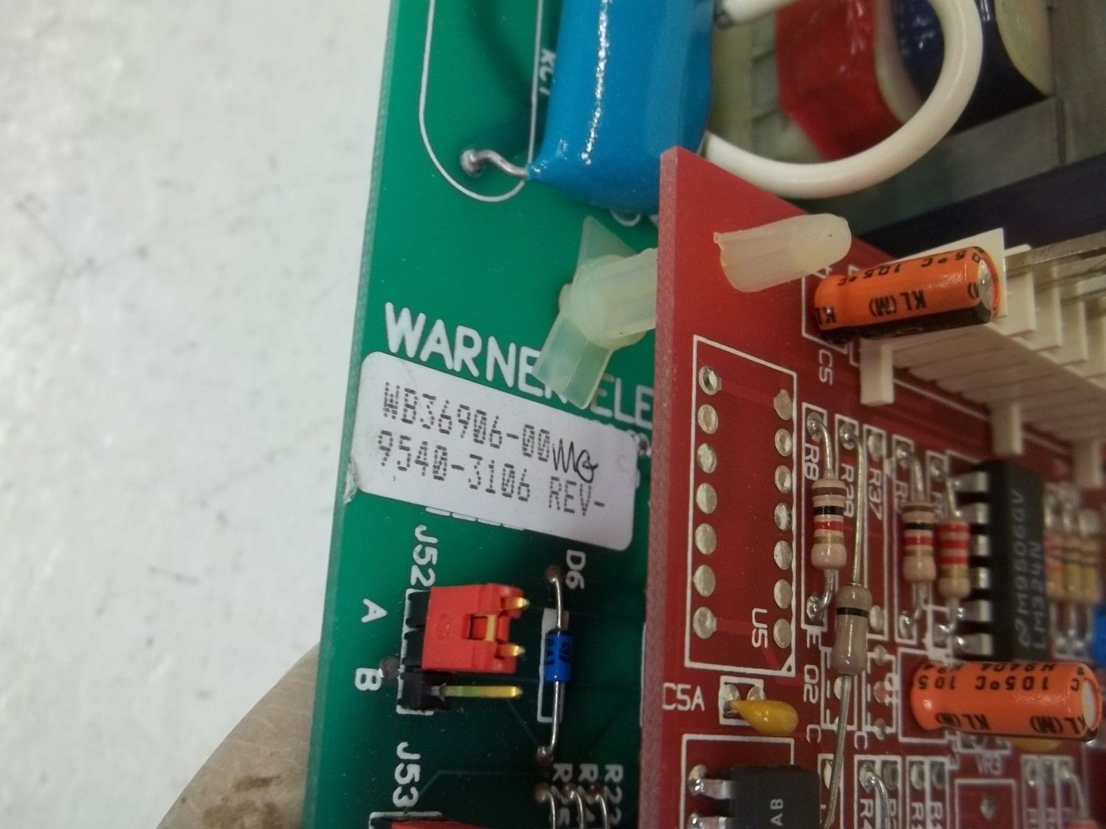WARNER ELECTRIC 9540-3106 BOARD UNMP
