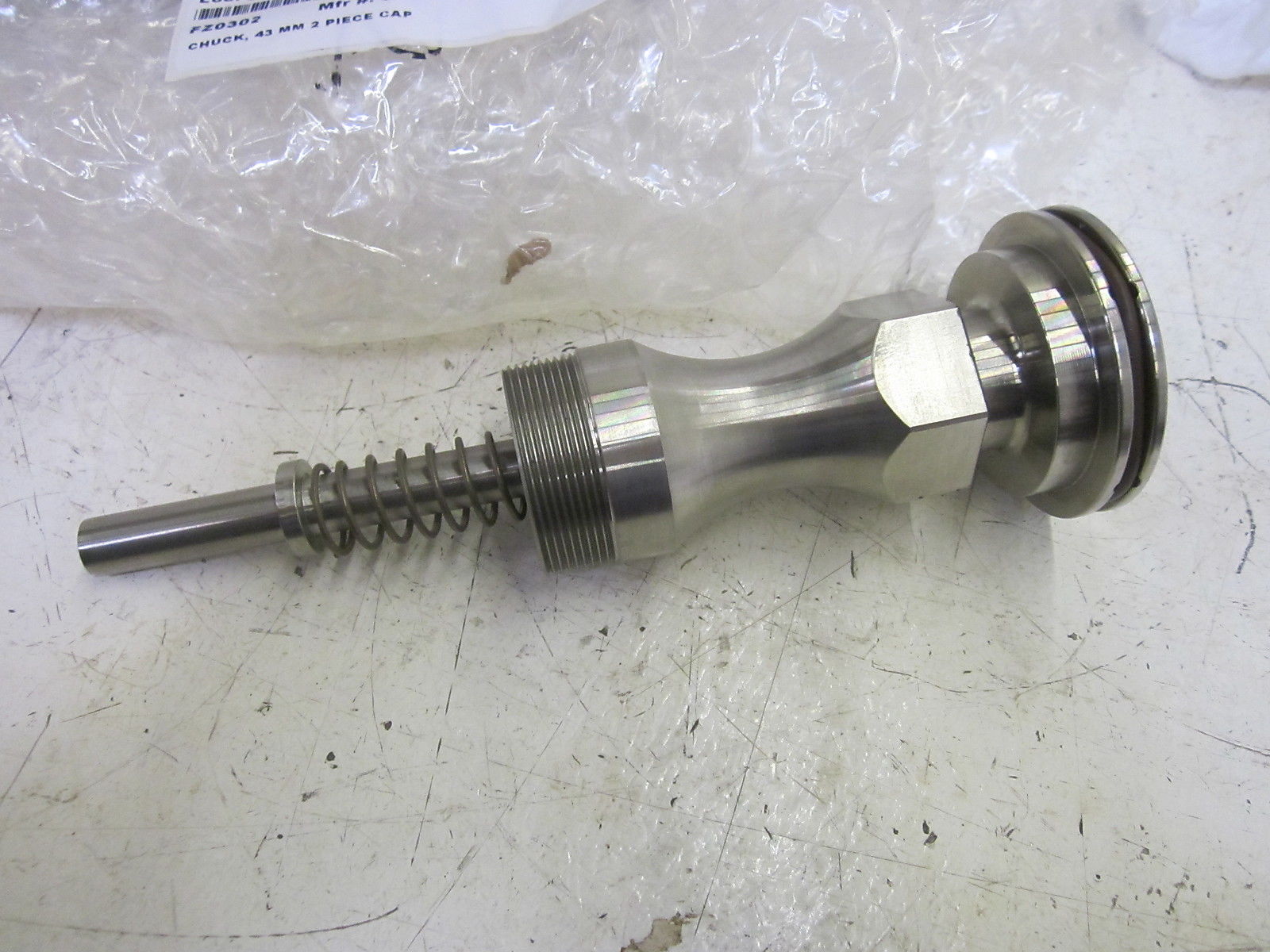 WARNER ELECTRIC CHF43-009 REV.A CHUCK 43MM, 2-PIECE CAP  NSNP