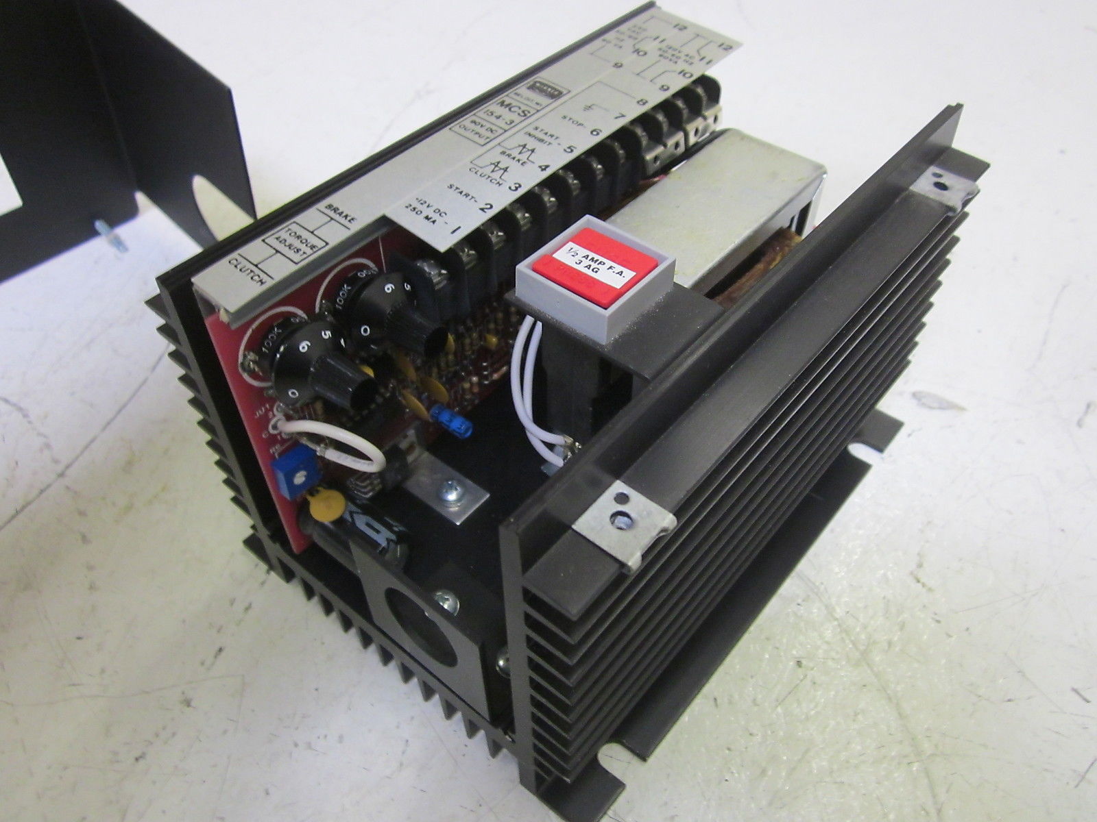 WARNER ELECTRIC MCS 154-3 CLUTCH CONTROL 90VDC OUTPUT UNMP
