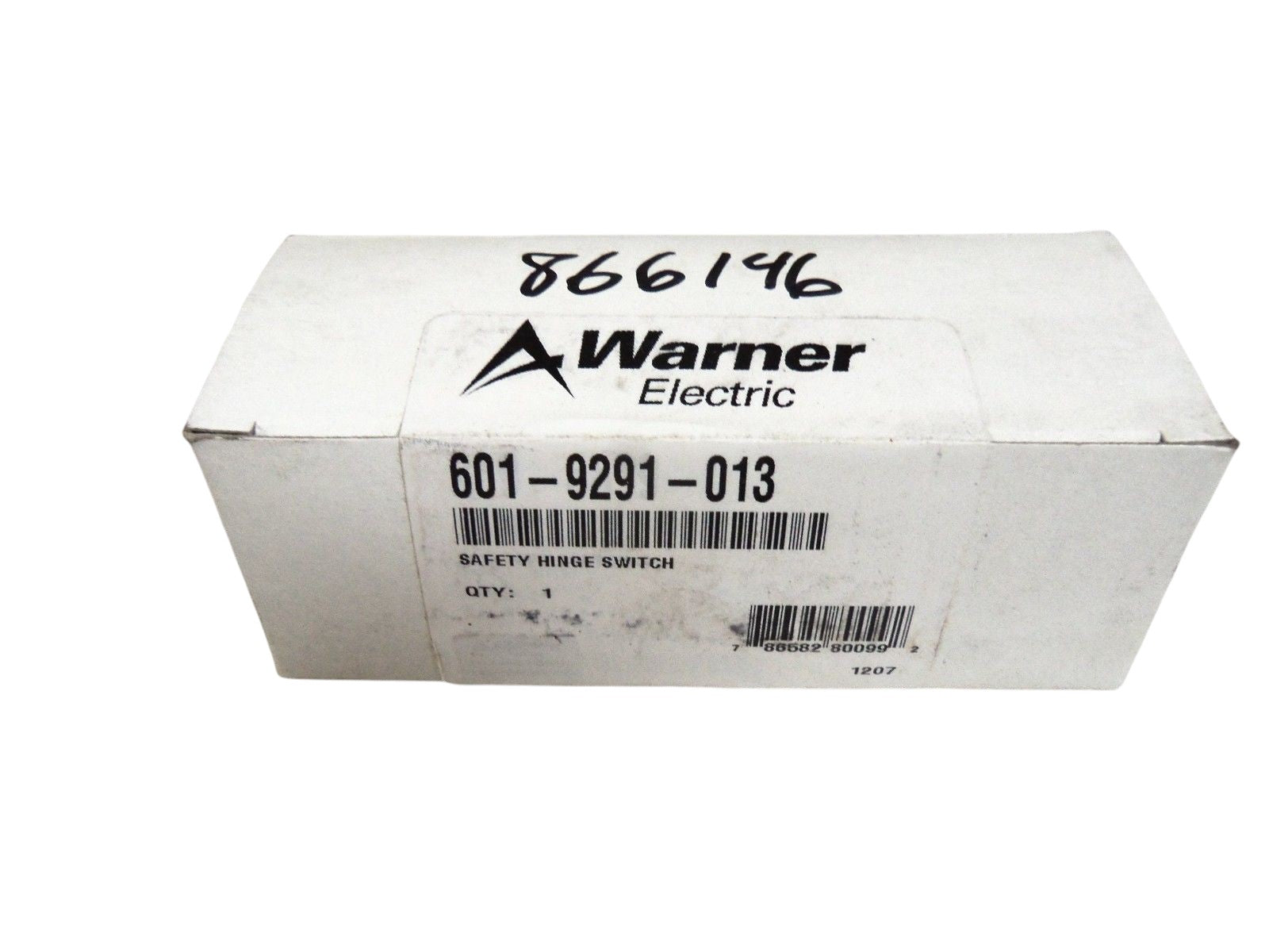 WARNER ELECTRIC SAFETY HINGE SWITCH 601-9291-013 NSMP