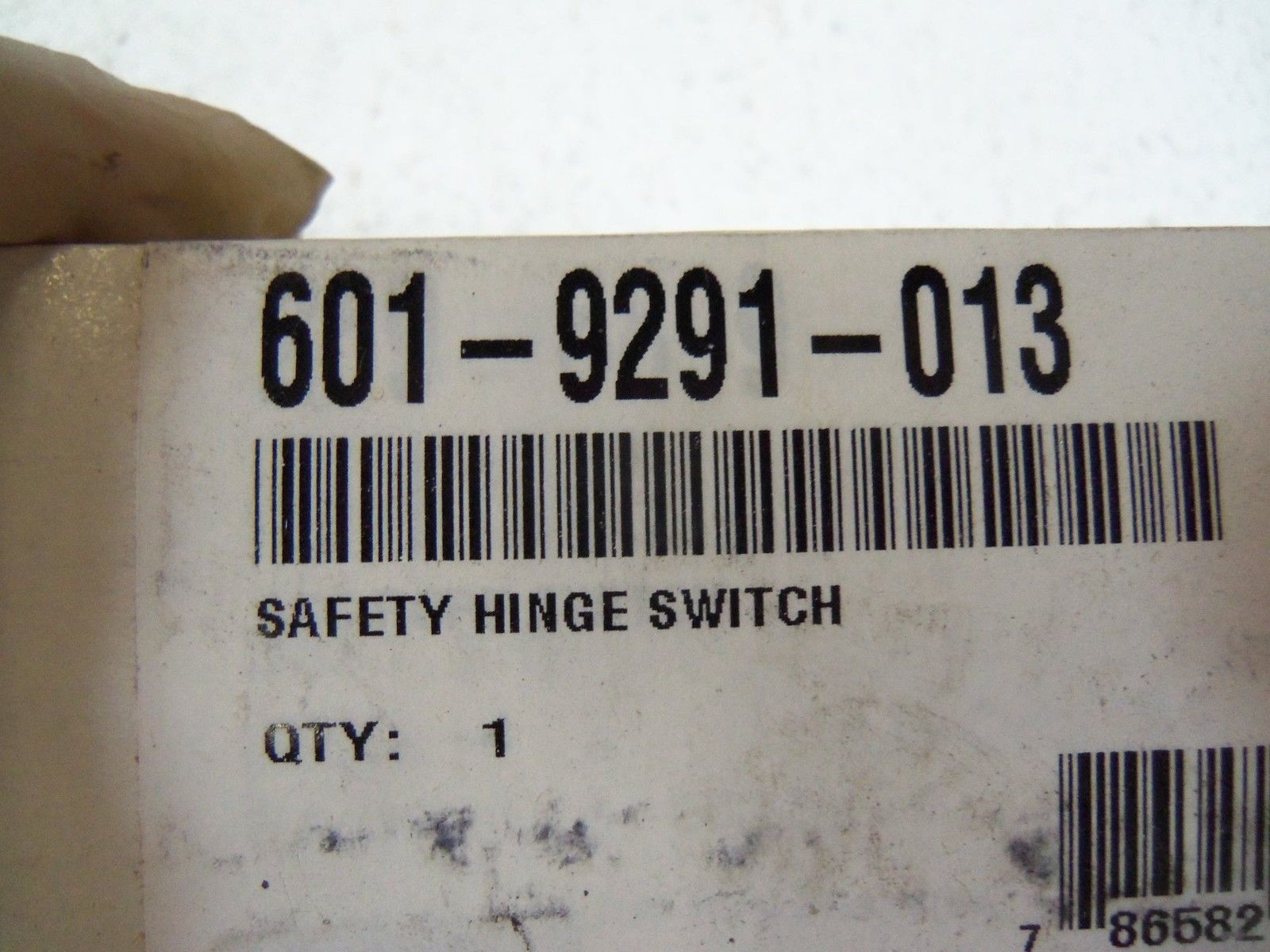 WARNER ELECTRIC SAFETY HINGE SWITCH 601-9291-013 NSMP
