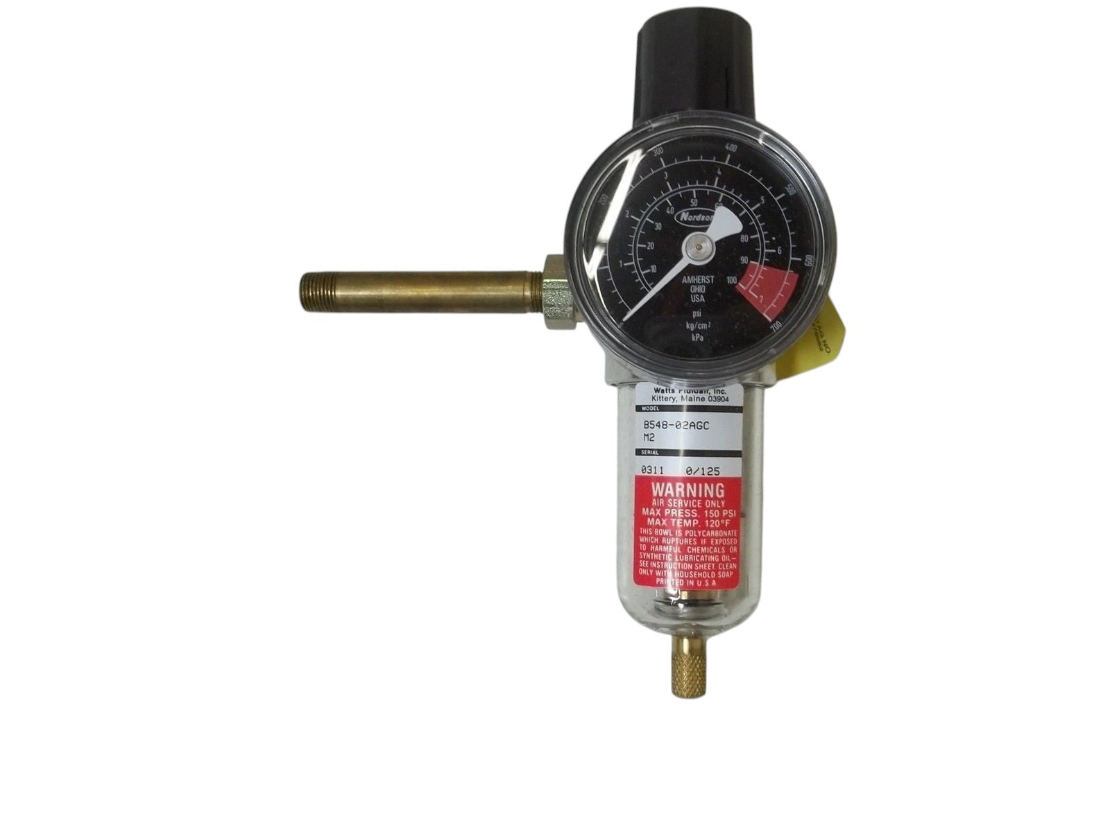 WATTS B548-02AGC REGULATOR NSNP