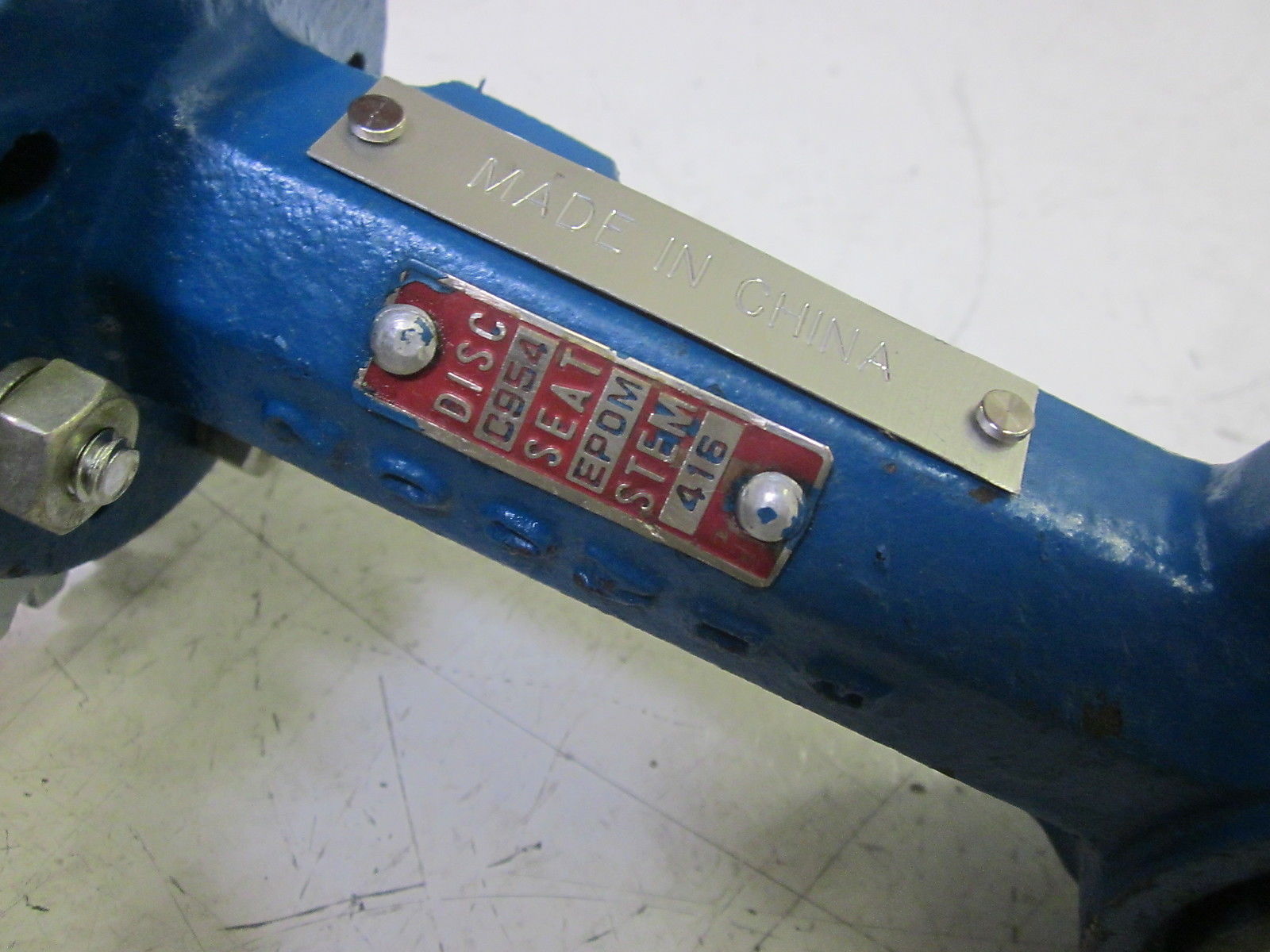 WATTS C954 EPDM 416 BUTTERFLY VALVE  UNMP