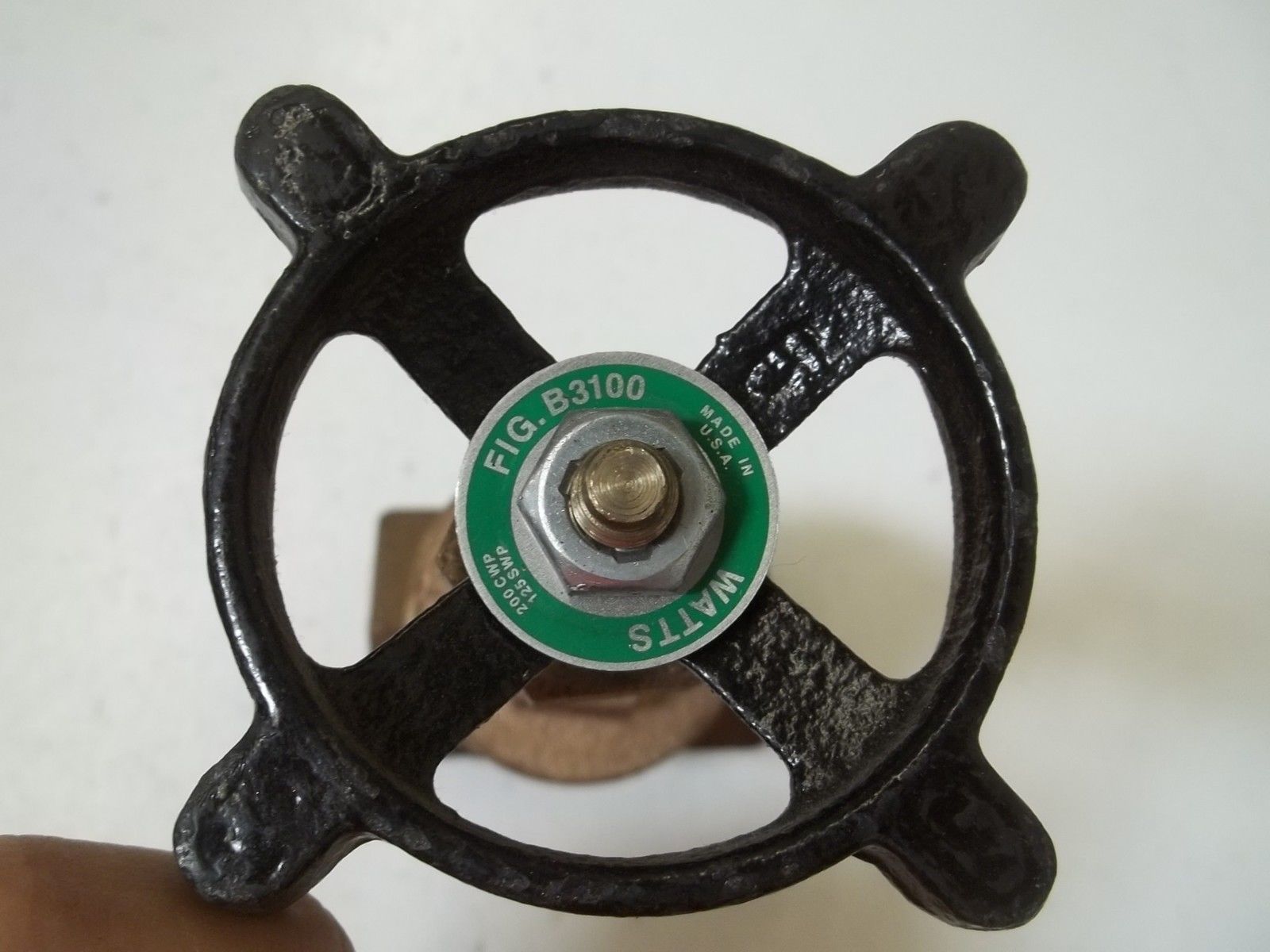 WATTS FIG.B3100 VALVE UNMP