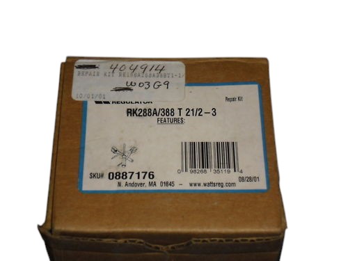 WATTS  RK288A/388 T 21/2-3 NSMP