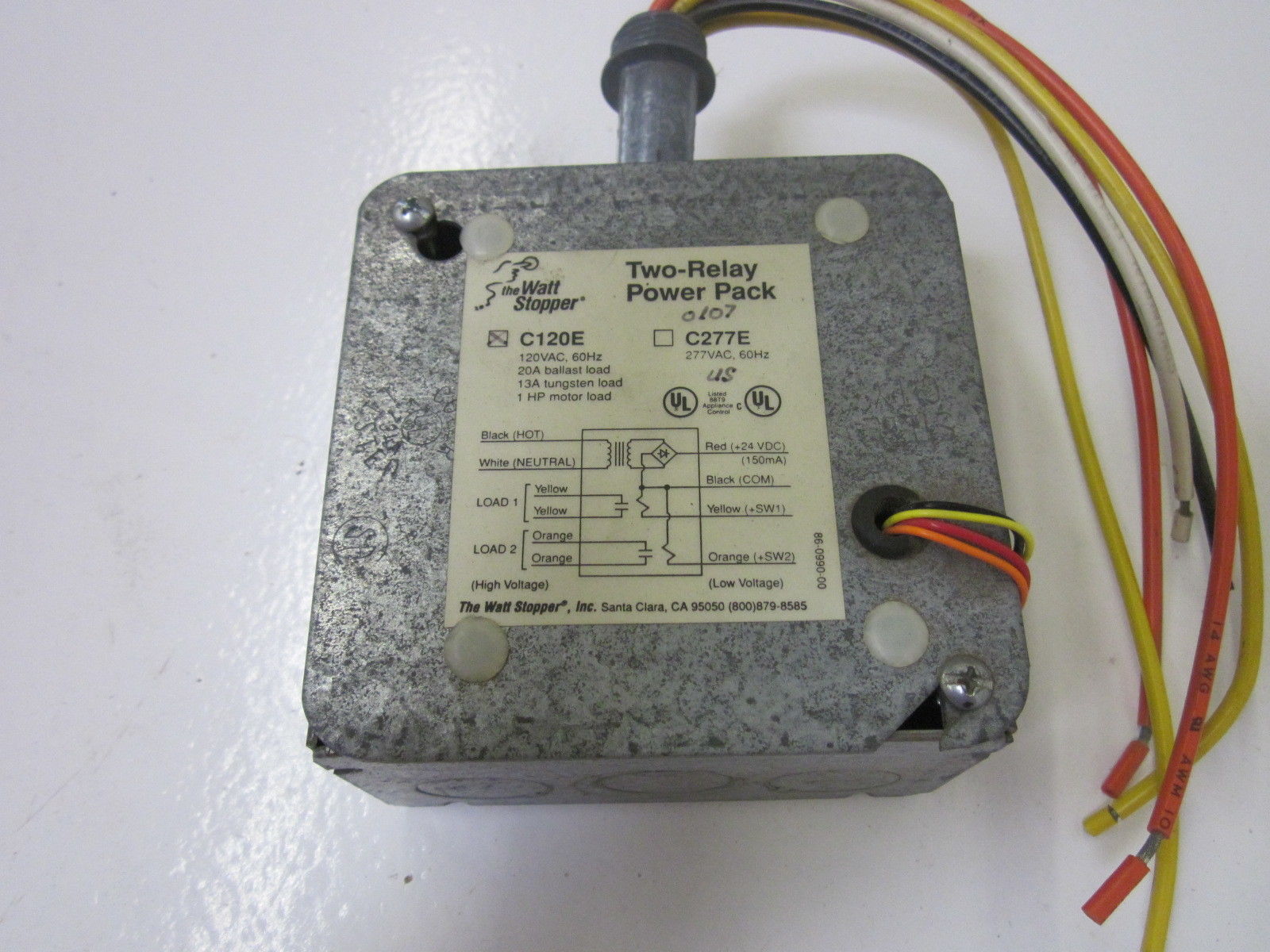 WATTS STOPPER C120E UNMP