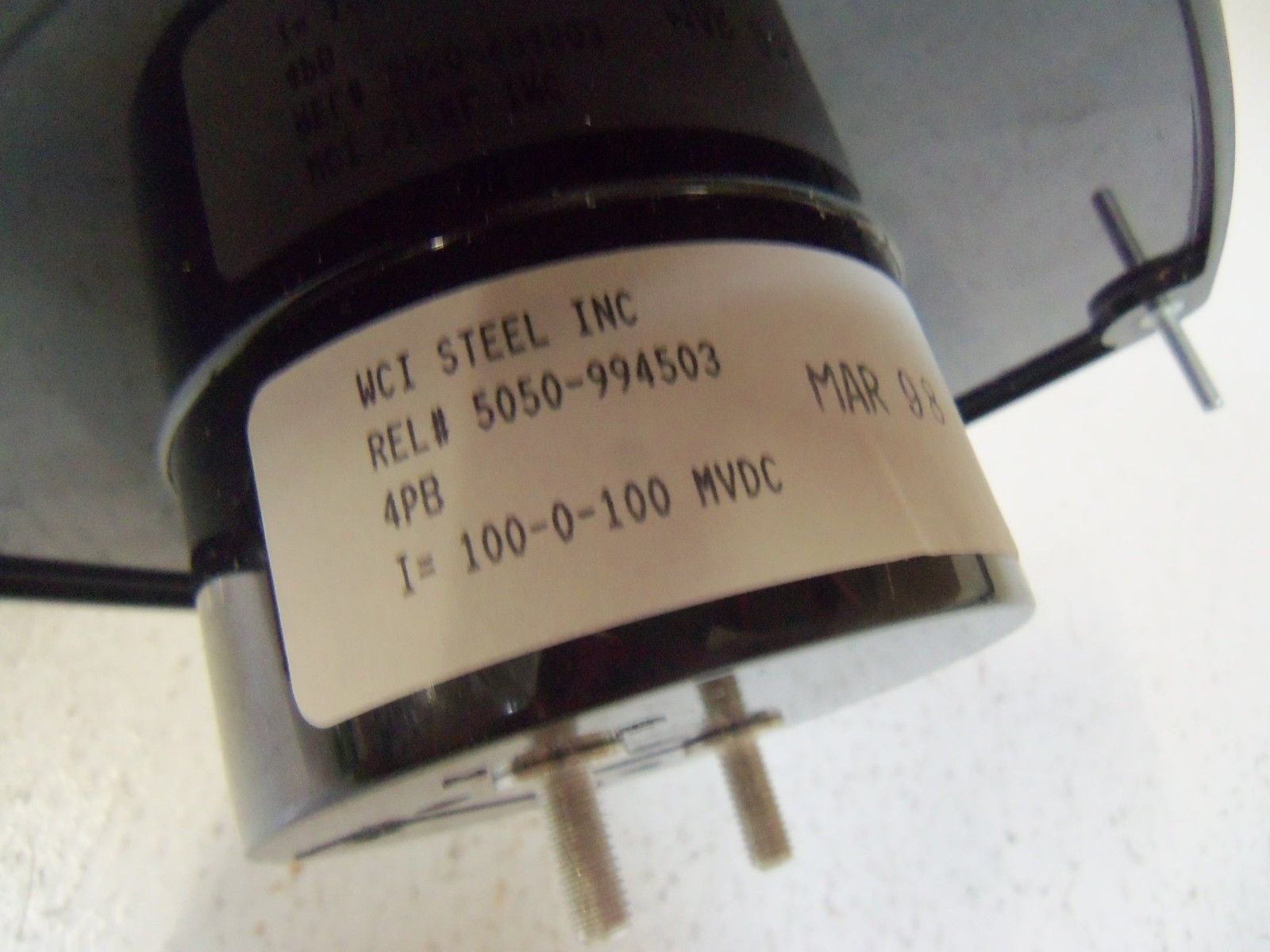 WCI STEEL INC. 5050-994503 0-50 AMPS  NSNP