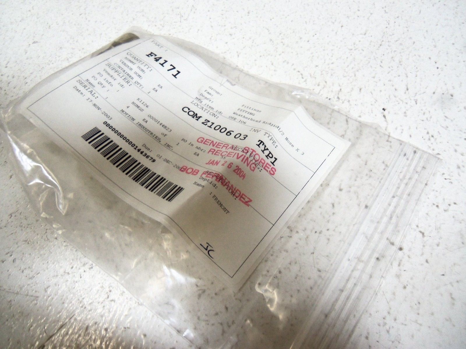 WEATHER HEAD RIDGID 1/2 HOSE X 3 FITTING 08E-106 NSNP