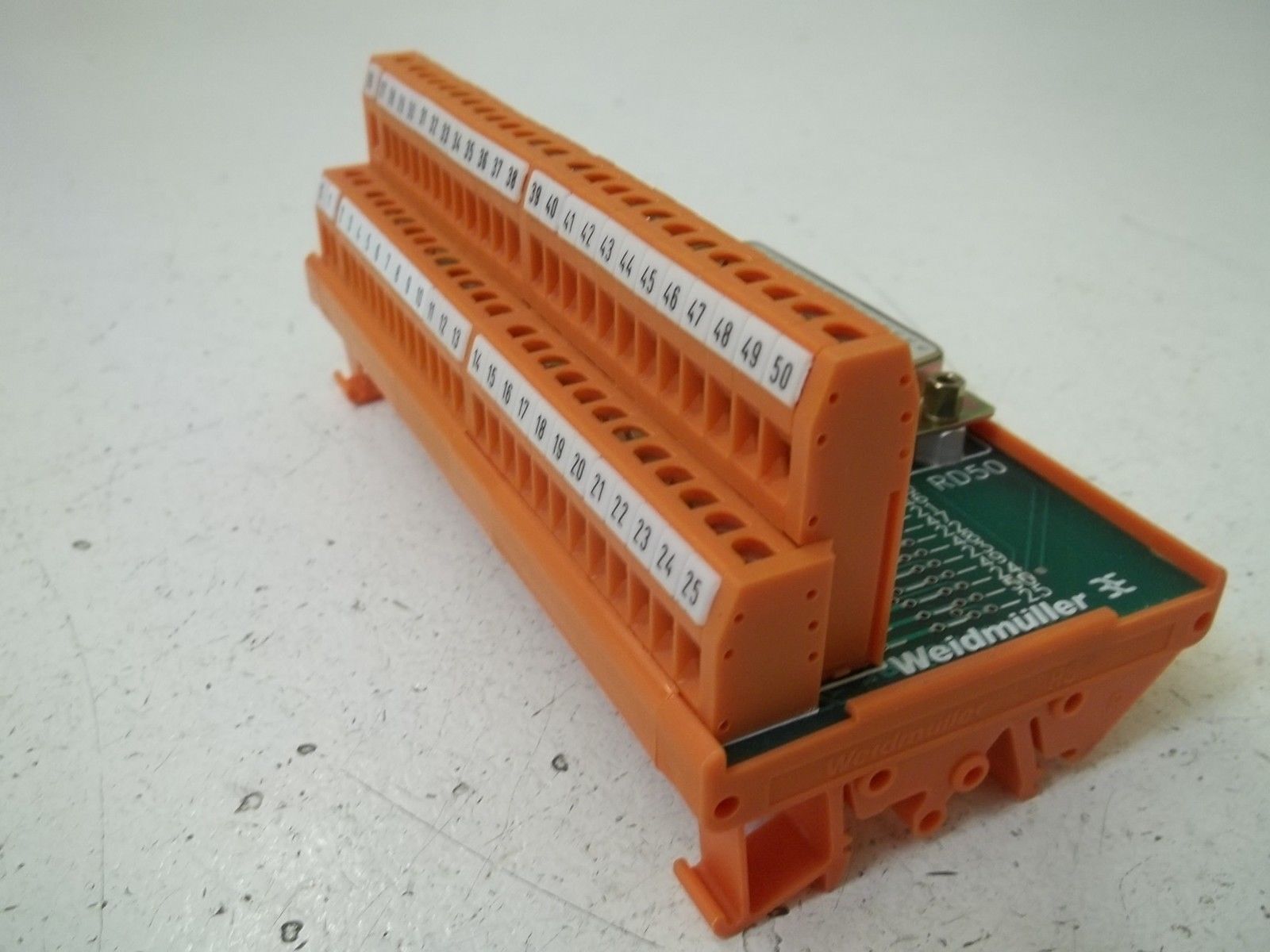 WEIDMULLER RD50 TERMINAL BLOCK UNMP