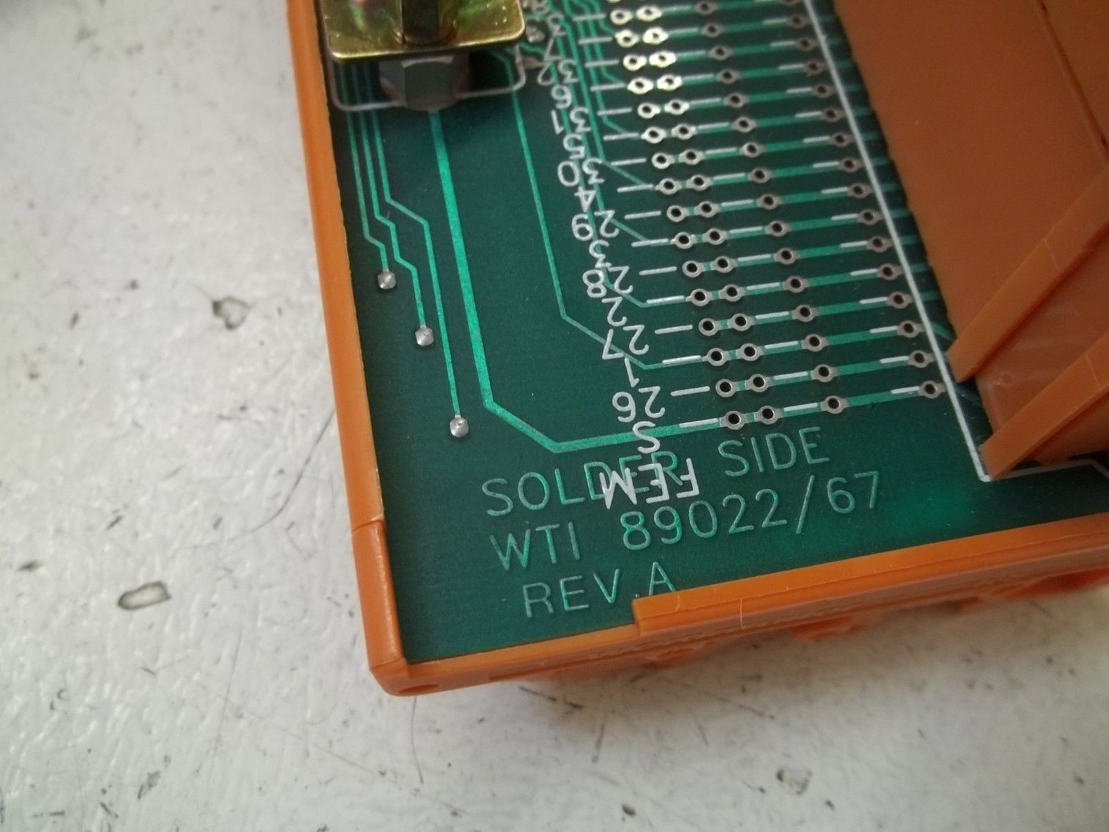 WEIDMULLER RD50 TERMINAL BLOCK UNMP