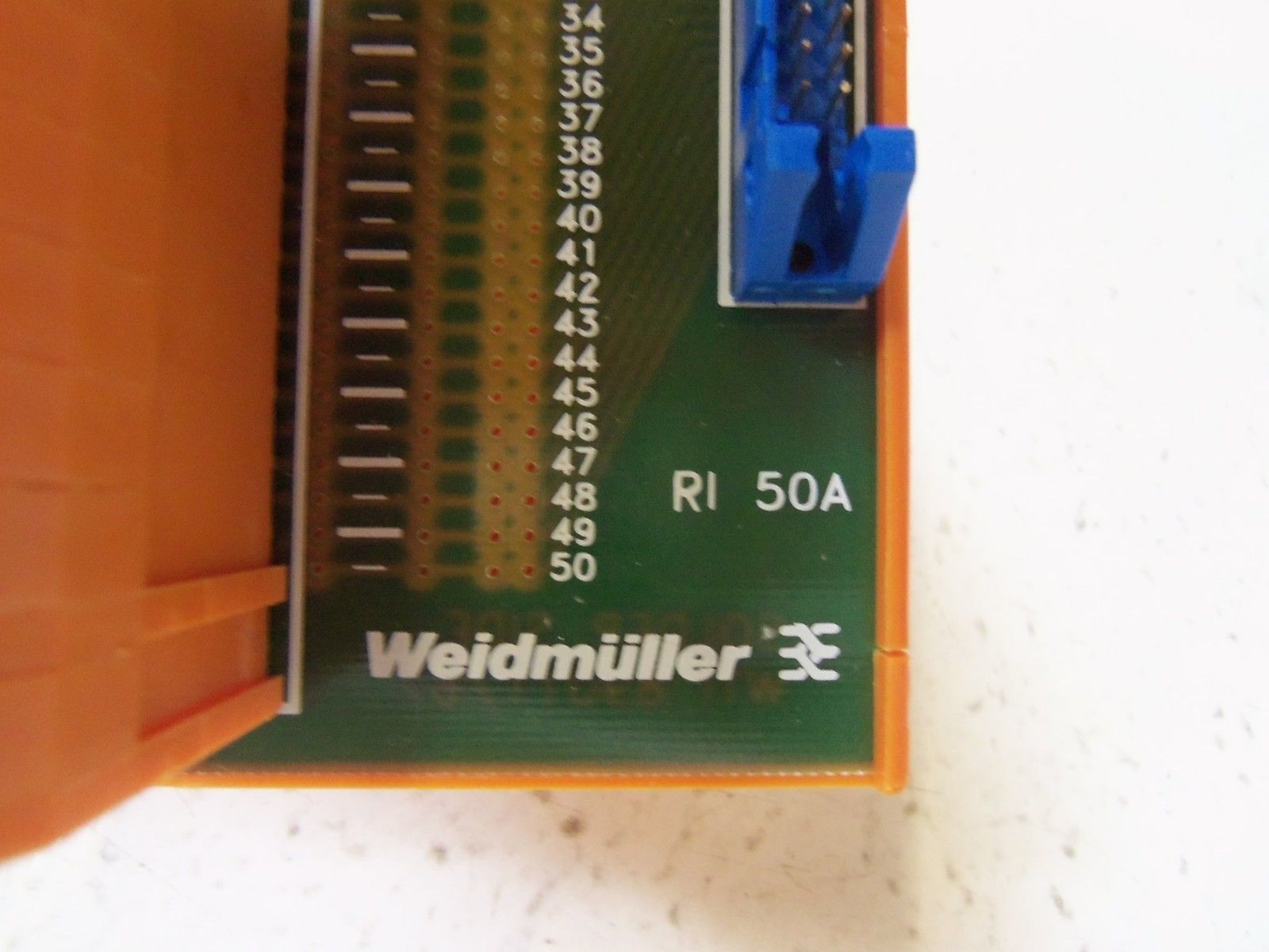 WEIDMULLER RI-50A INTERFACE TERMINAL BLOCK NSMP