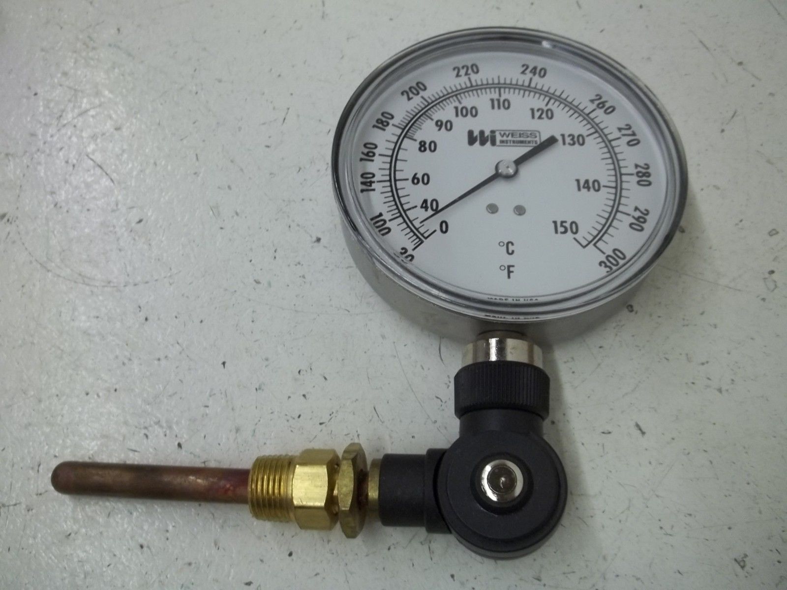 WEISS 45VA3-0211 VAPOR THERMOMETER 30-300FC NSMP