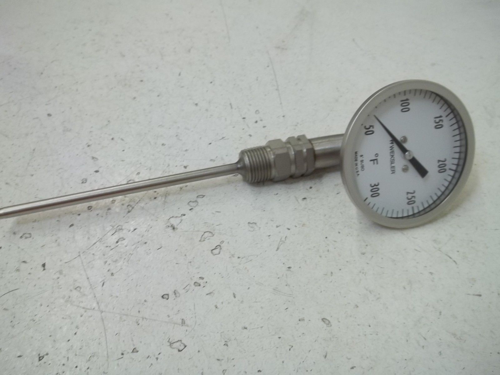 WEKSLER 3S0644FRX 3" BIMETAL THERMOMETER RANGE:50/300F NSMP
