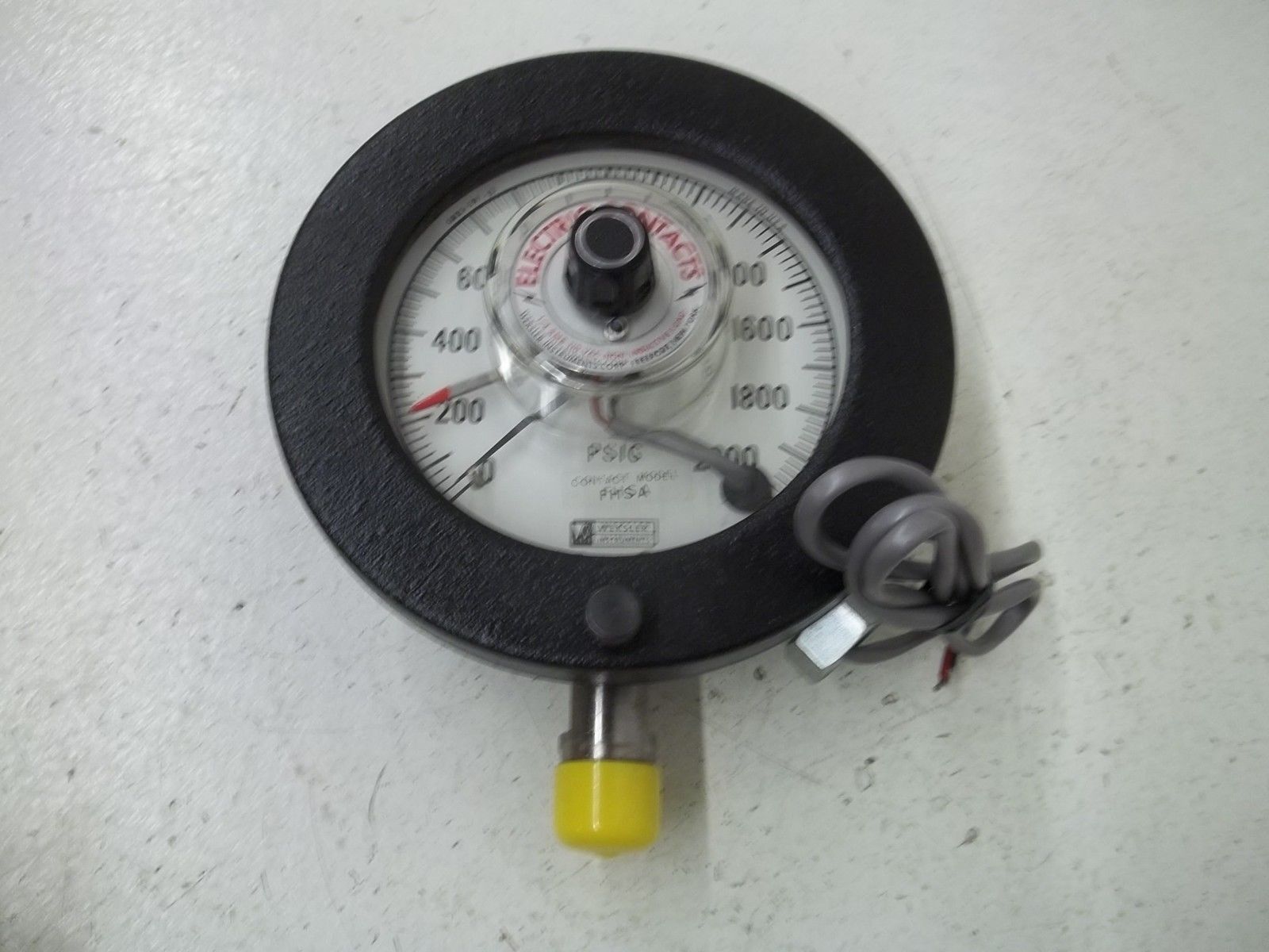 WEKSLER AA246 GAUGE 0-2000 PSI UNMP