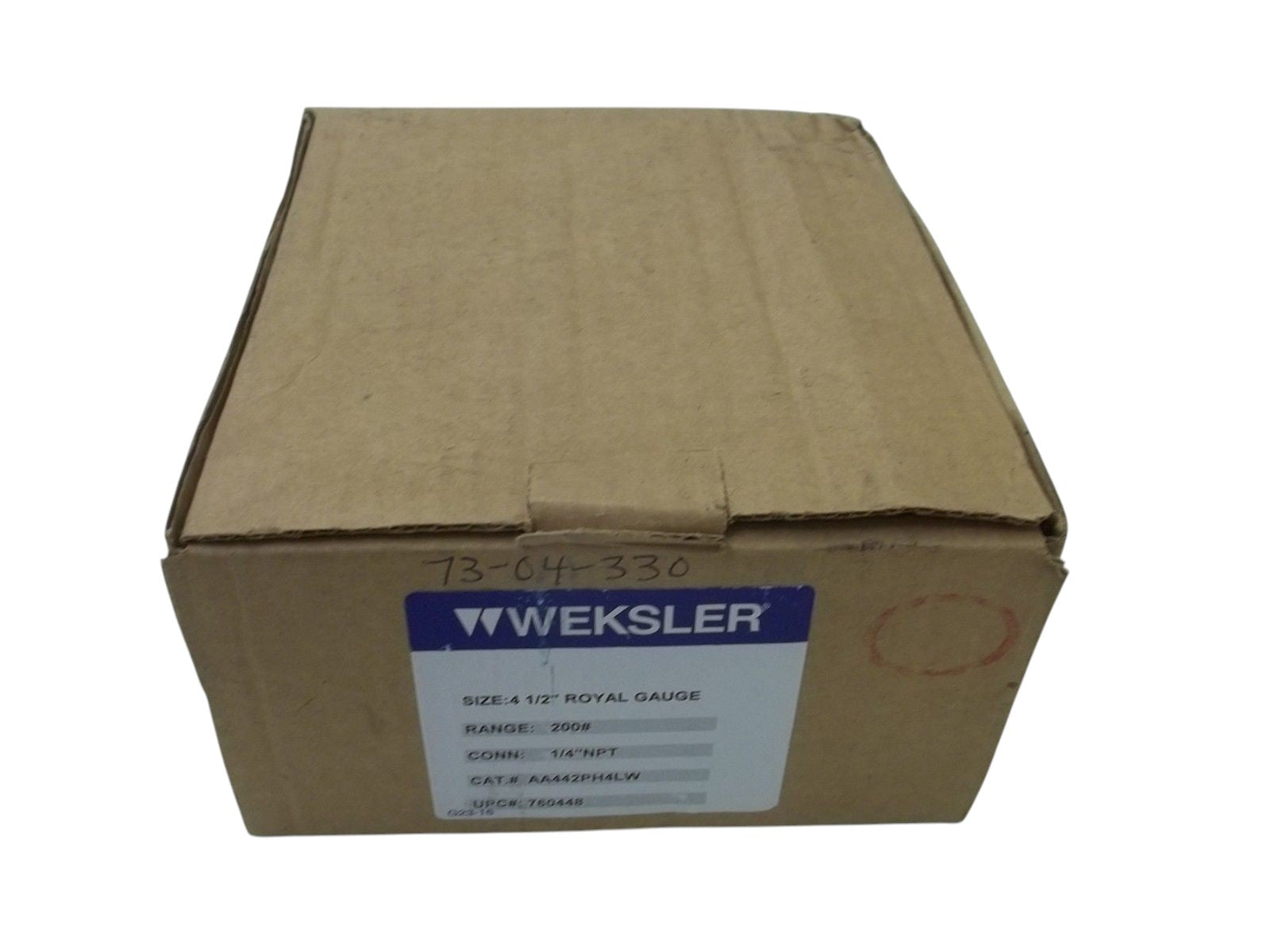 WEKSLER AA442PH4LW 4-1/2" ROYAL GAUGE RANGE:200NSMP