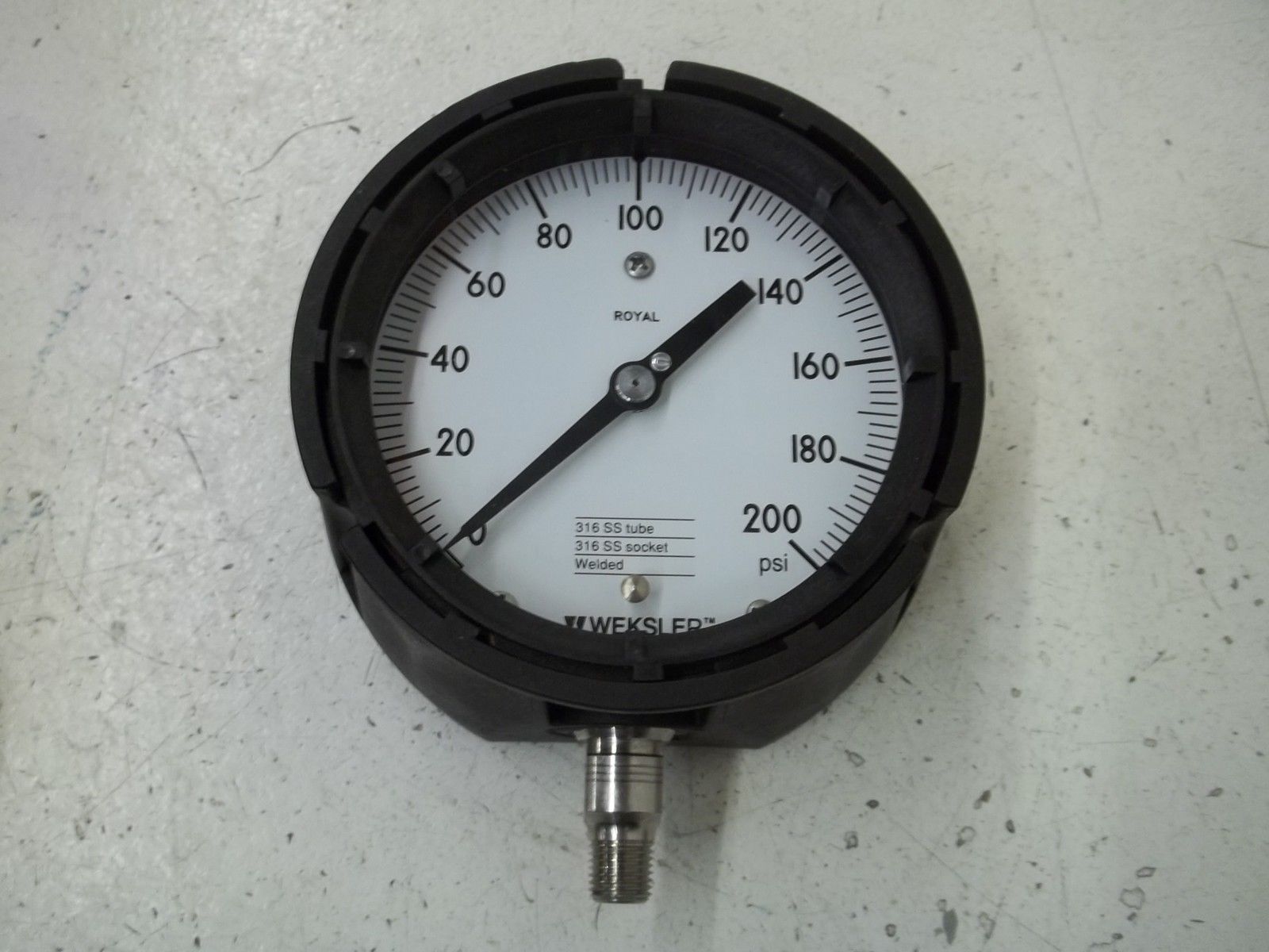 WEKSLER AA442PH4LW 4-1/2" ROYAL GAUGE RANGE:200NSMP