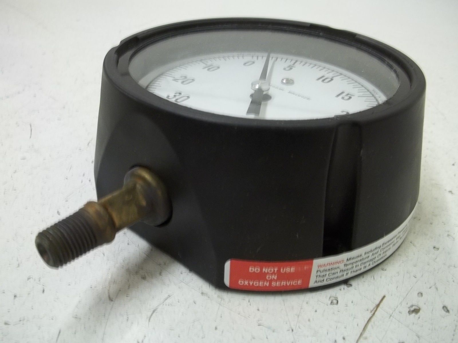 WEKSLER BA14PCB4LWXX 4-1/2" REGAL GAUGE RANGE:30"/0/30# UNMP