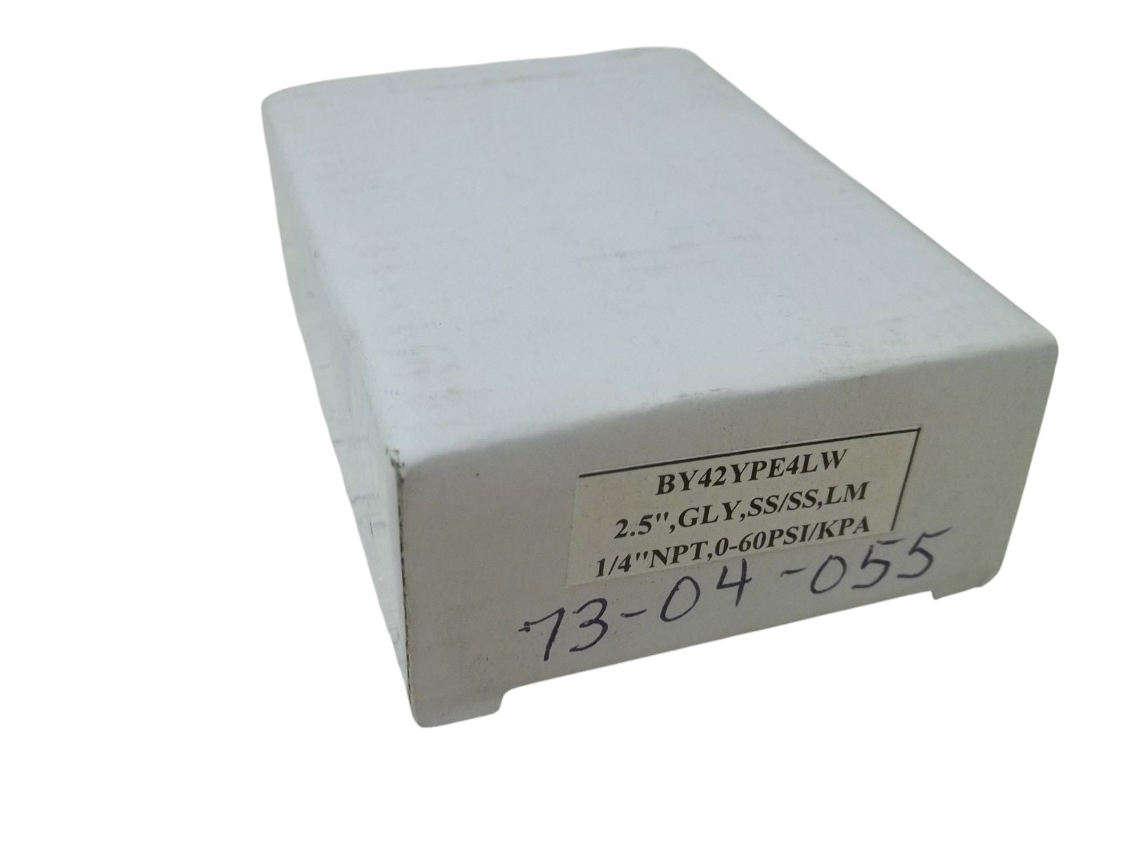 WEKSLER BY42YPD4LW GAUGE 0-30 PSI NSMP