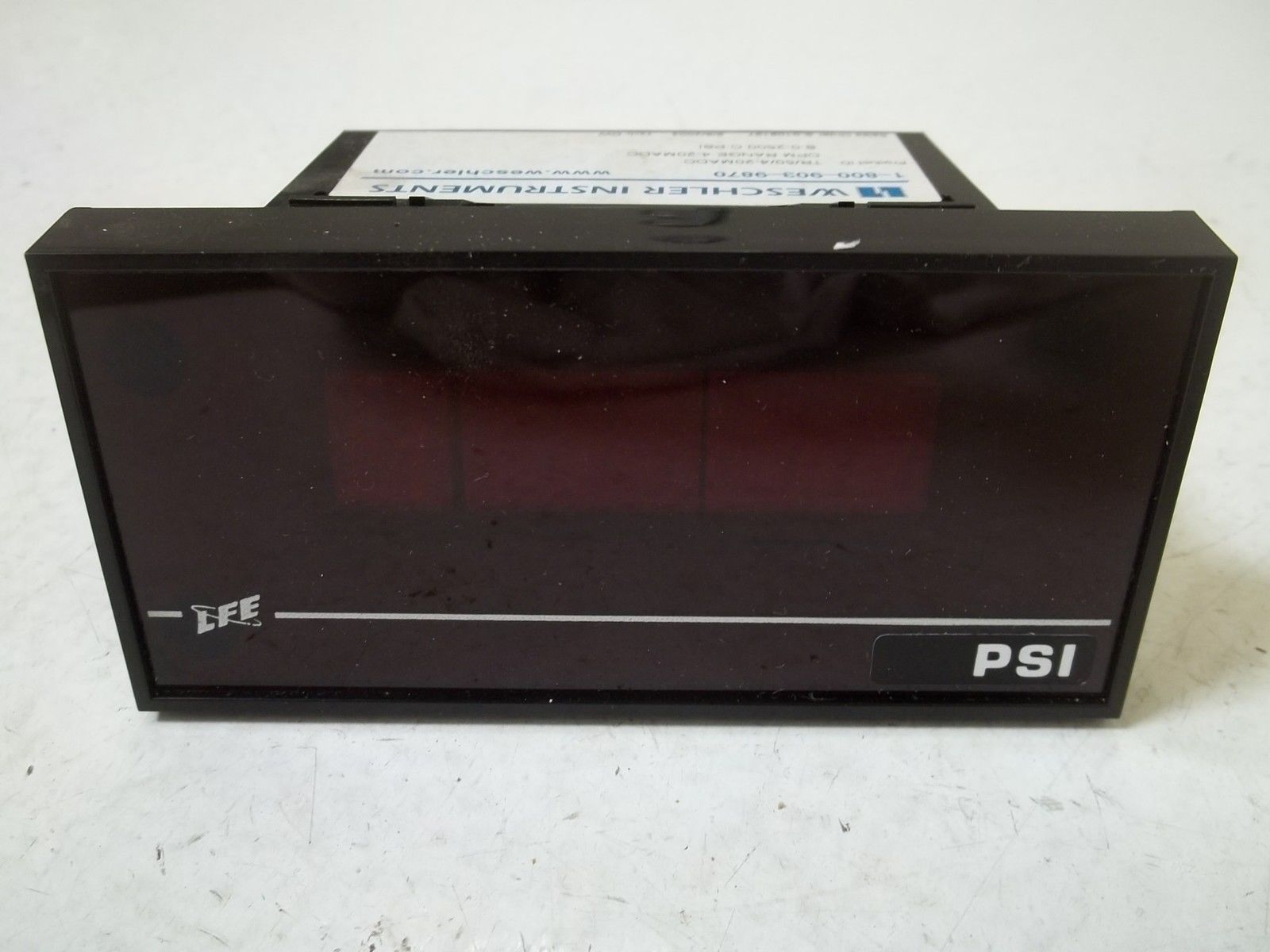 WESCHLER  INSTRUMENTS TR/50/4-20MADC 0-2500PSI UNMP