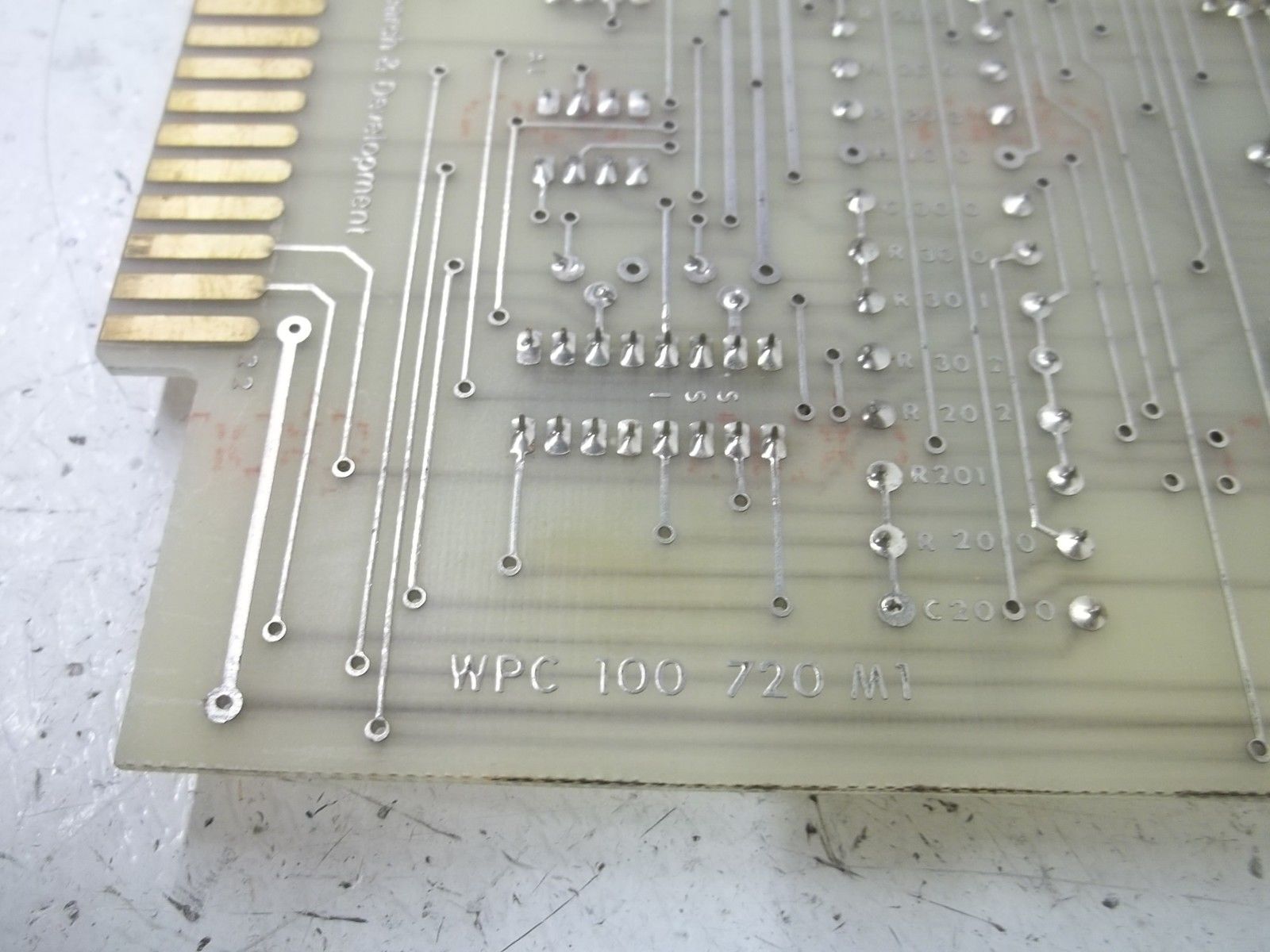 WESTERN RESEARCH & DEVELOPMENT WPC100720M1 CIRCUIT  BOARD UNMP