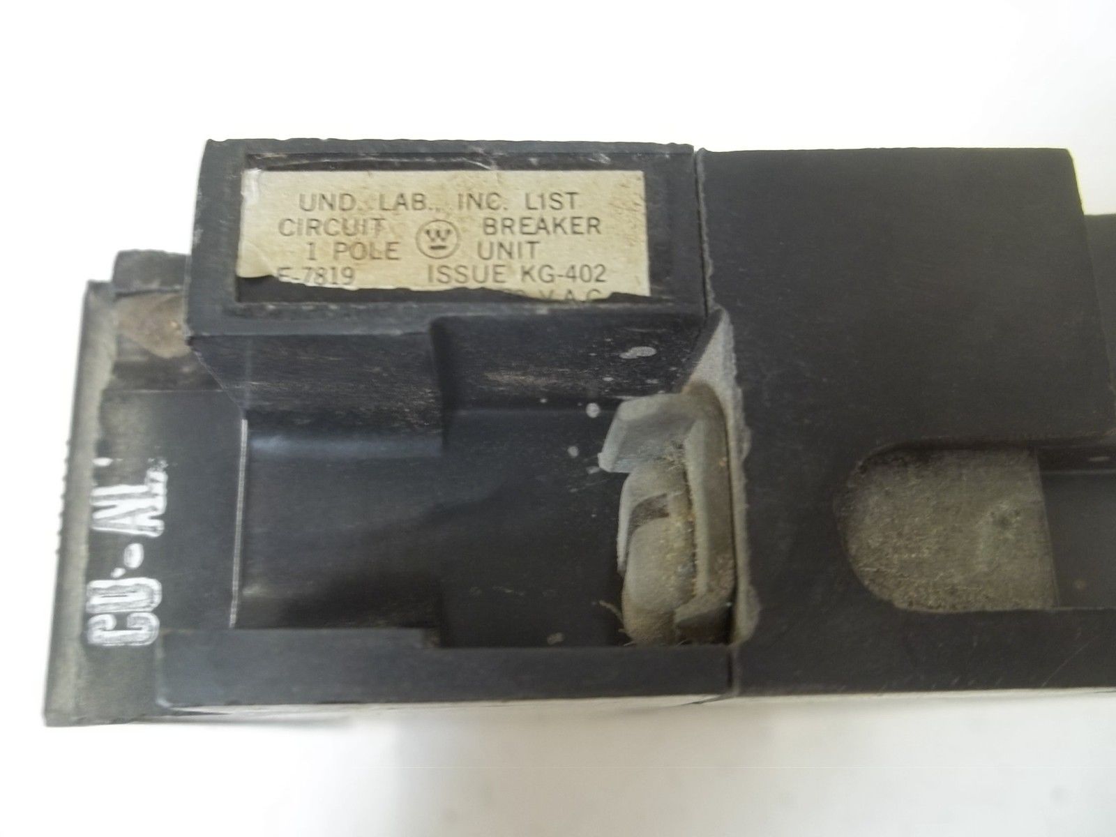 WESTINGHOUSE 369D666G04 CIRCUIT BREAKER UNMP