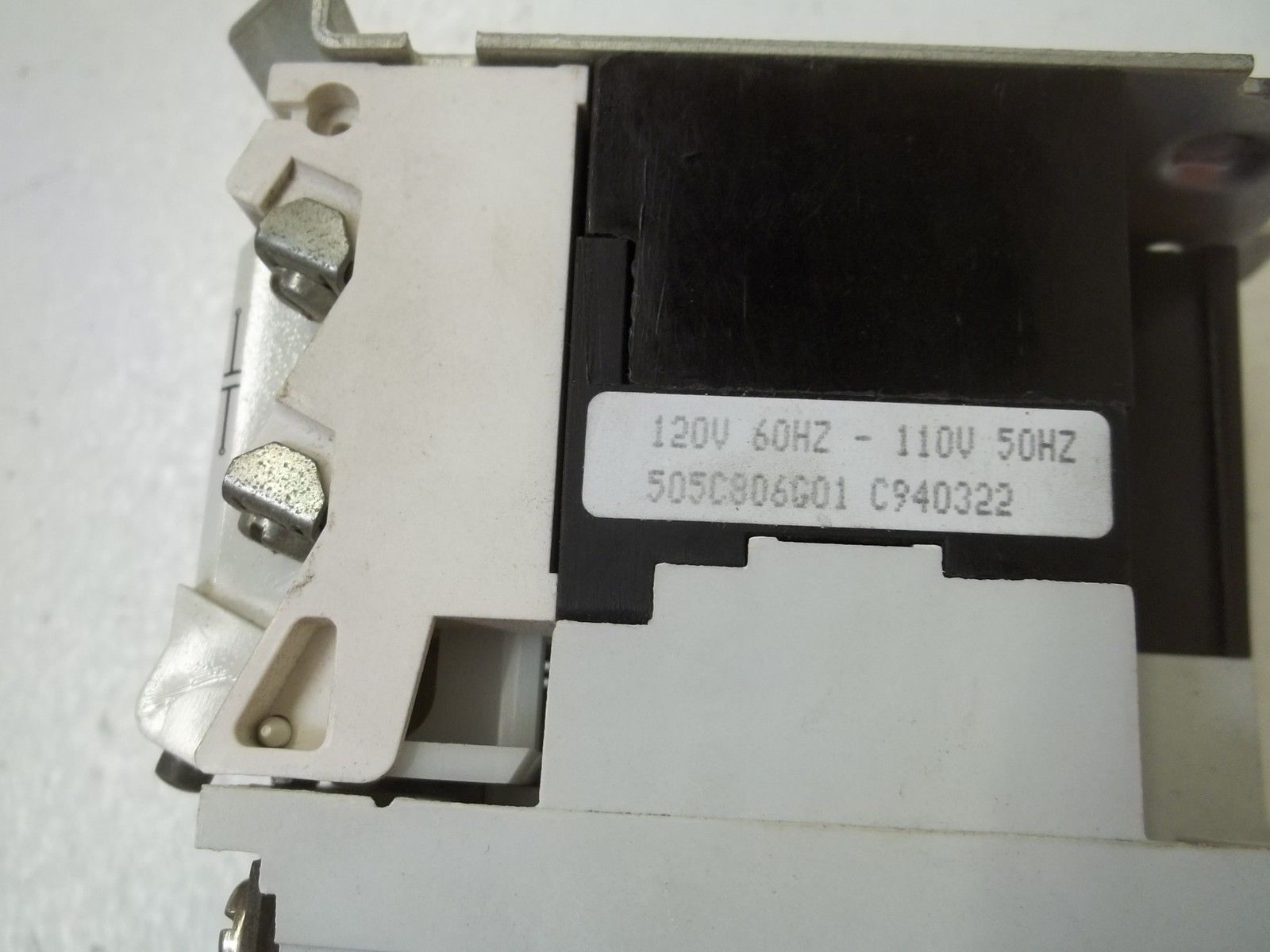 WESTINGHOUSE A201K1CA MODEL J MOTOR CONTROL STARTER SIZE 1  120V, 27AMPS UNMP