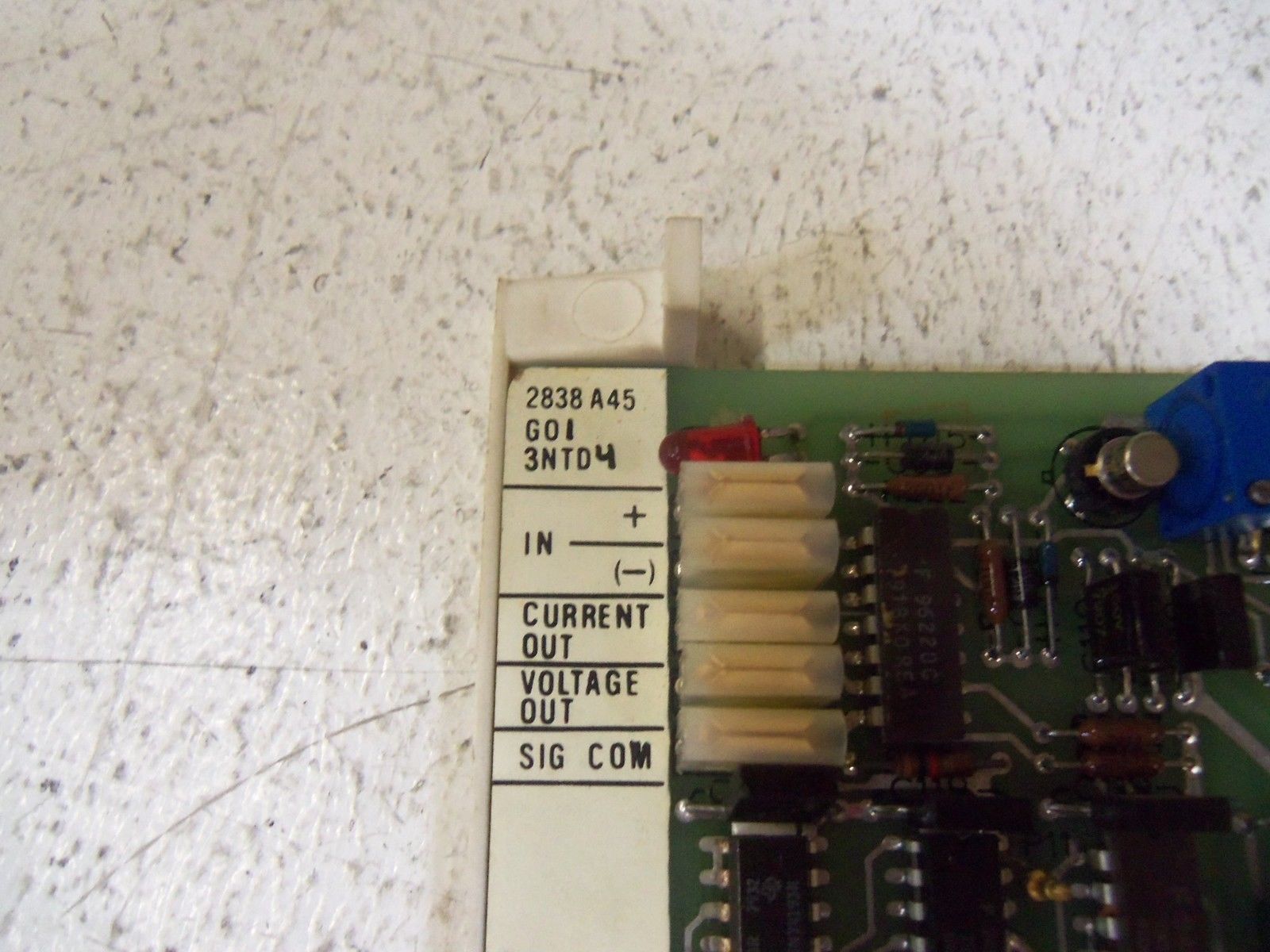 WESTINGHOUSE BOARD 2838A45G01 UNMP