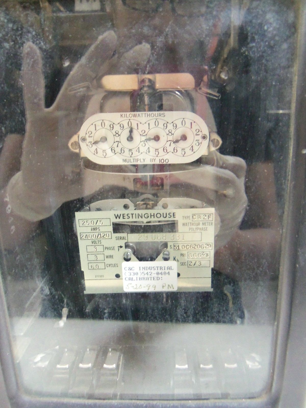 WESTINGHOUSE CB2F METER RELAY  UNMP