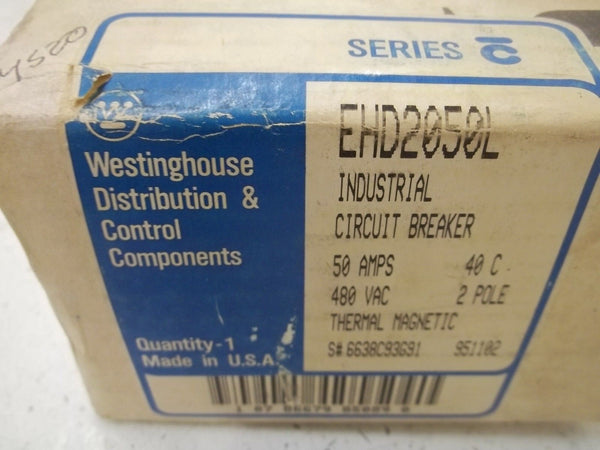 WESTINGHOUSE EHD2050L CIRCUIT BREAKER NSMP