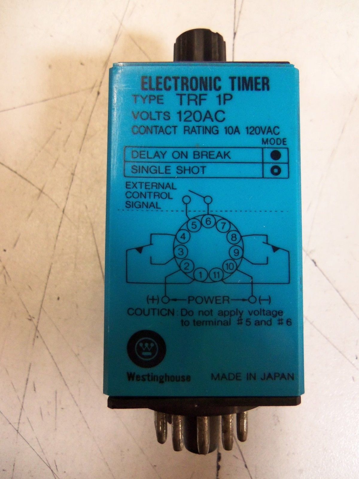 WESTINGHOUSE ELECTRIC TIMER  TRF 1P *USED*