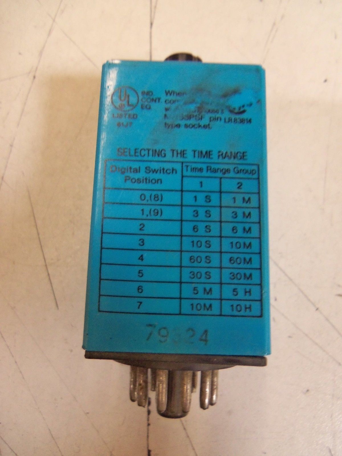 WESTINGHOUSE ELECTRIC TIMER  TRF 1P *USED*