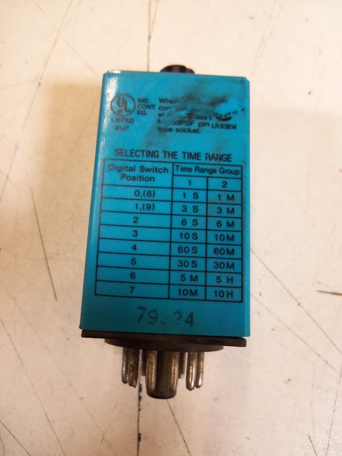 WESTINGHOUSE ELECTRIC TIMER  TRF 1P *USED*