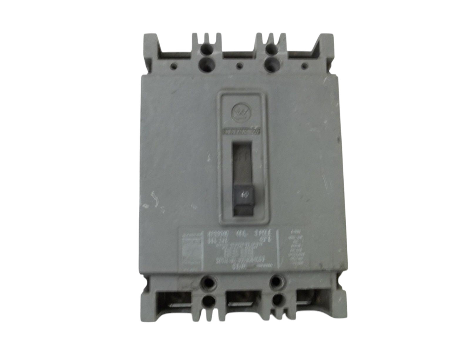 WESTINGHOUSE HFB3040 CIRCUIT BREAKER UNMP