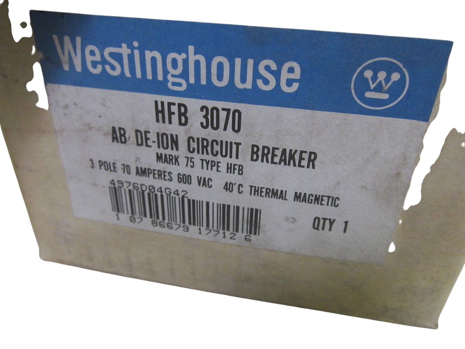 WESTINGHOUSE HFB3070  NSMP