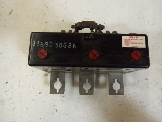 WESTINGHOUSE HLB3225T THERMAL MAGNETIC TRIP UNIT *USED*