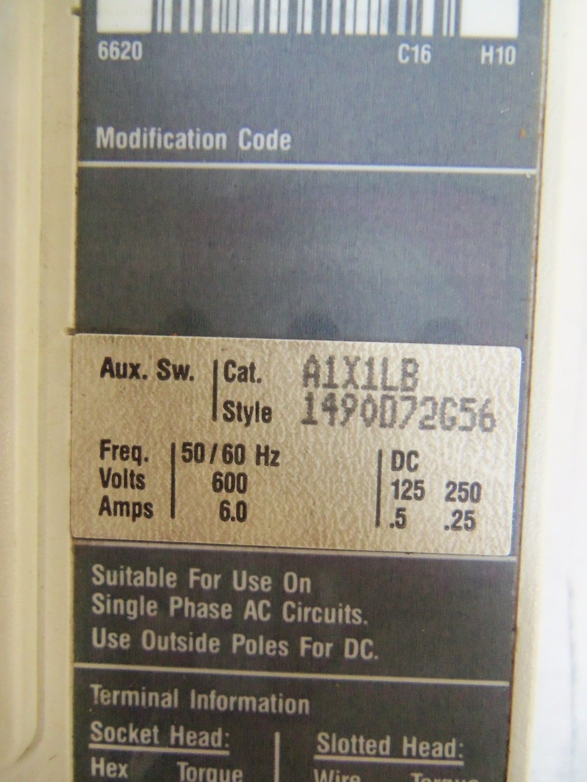 WESTINGHOUSE HMCP015EDC *USED*