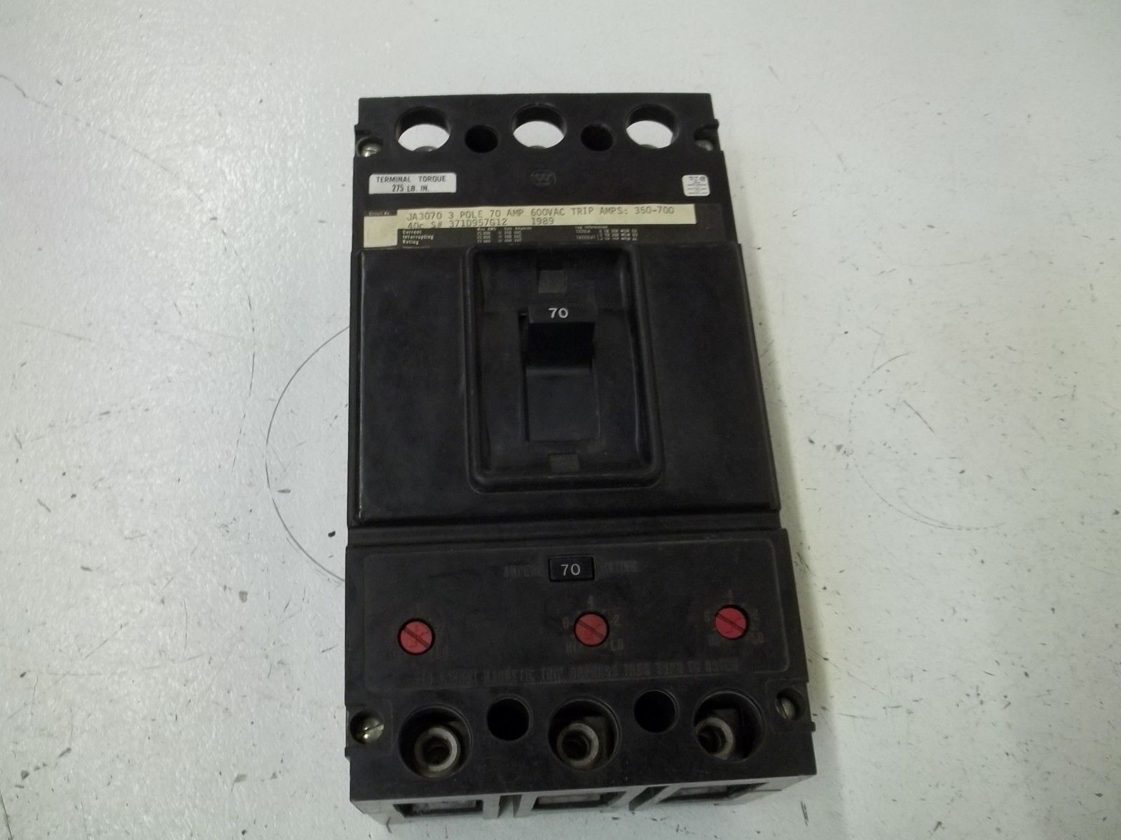 WESTINGHOUSE JA3070 CIRCUIT BREAKER NSMP