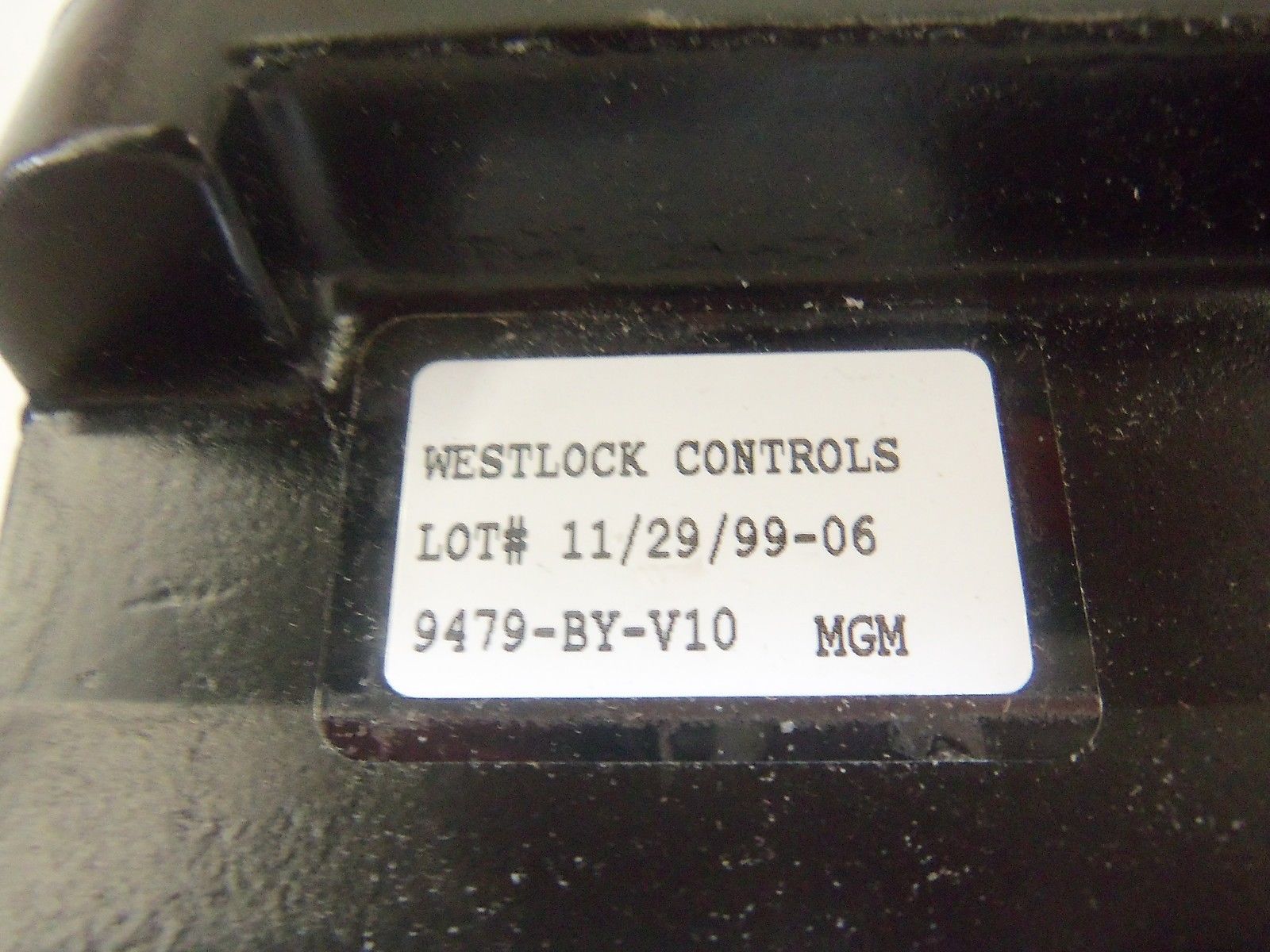 WESTLOCK CONTROLS 9479-BY-V10 UNMP