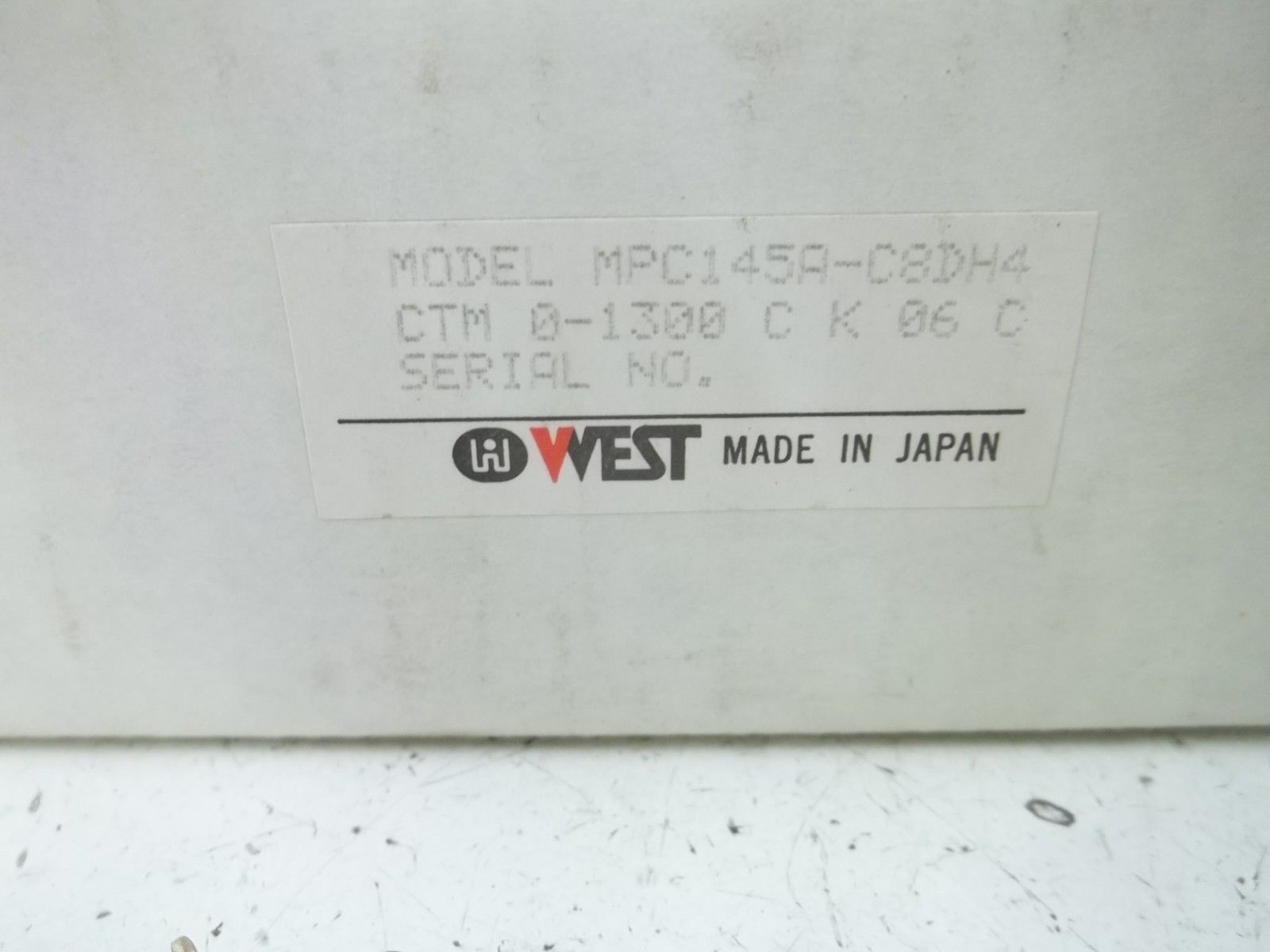 WEST MPC145A-C8DH4 TEMPERATURE CONTROLLER NSMP