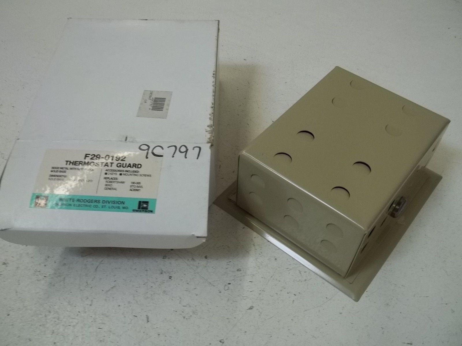 WHITE-RODGERS F29-0192 THERMOSTAT GUARD NSMP
