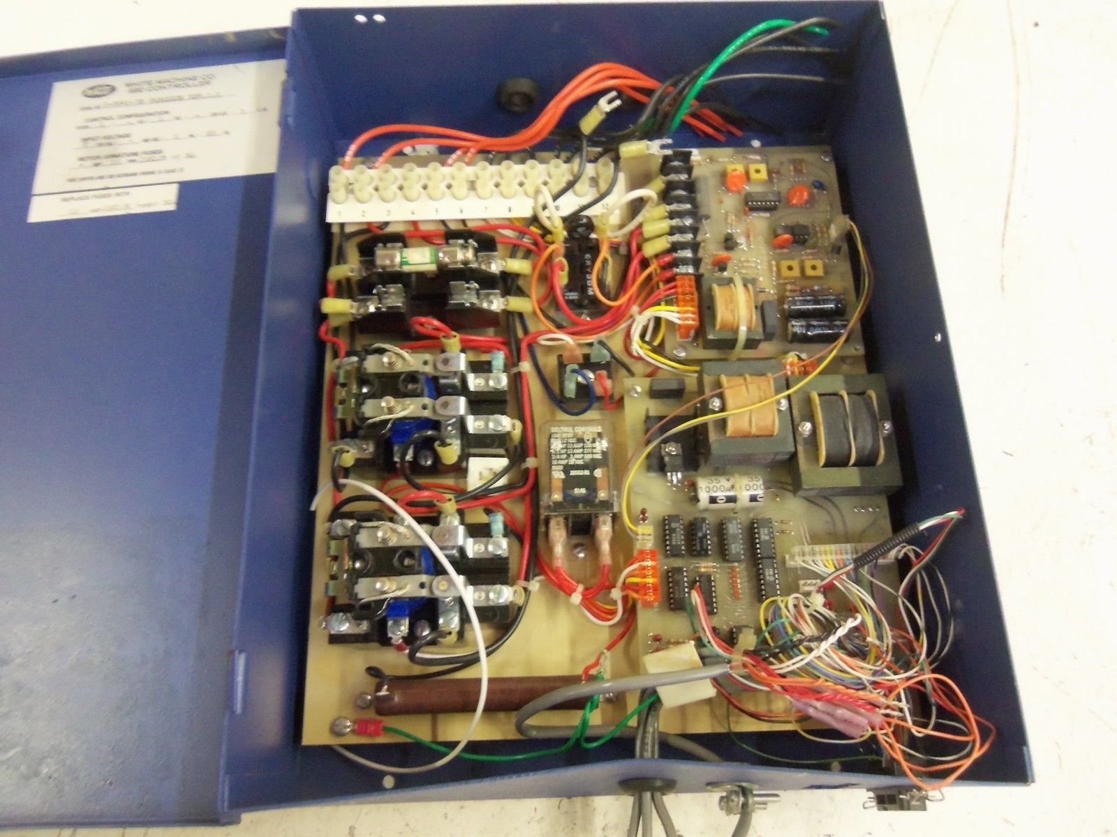 WHITE 680 MOTOR ARMTURE FUSES 12 AMP CONTROLLER UNMP