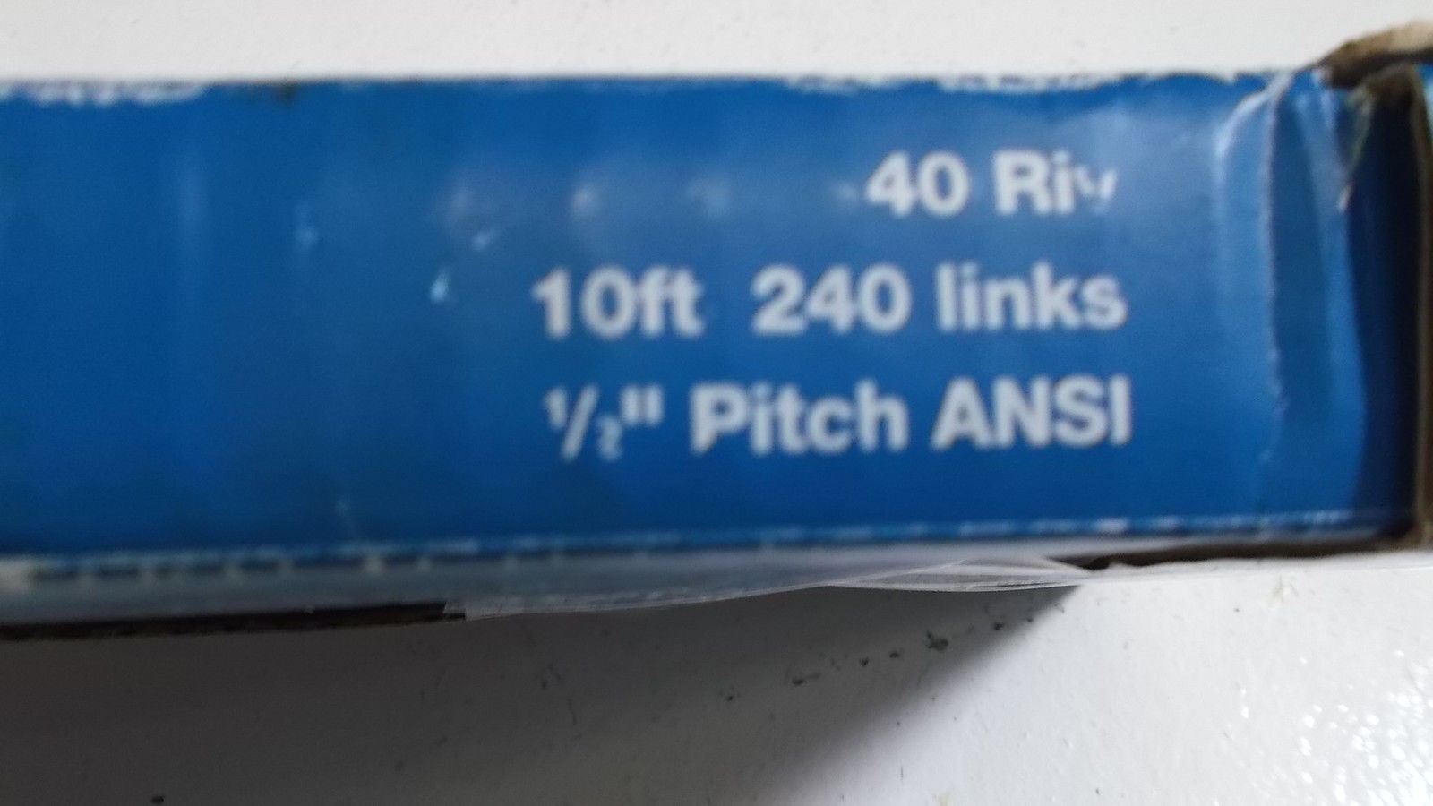 WHITNEY RENOLD 40 RIV 10 FT 240 LINKS NSMP