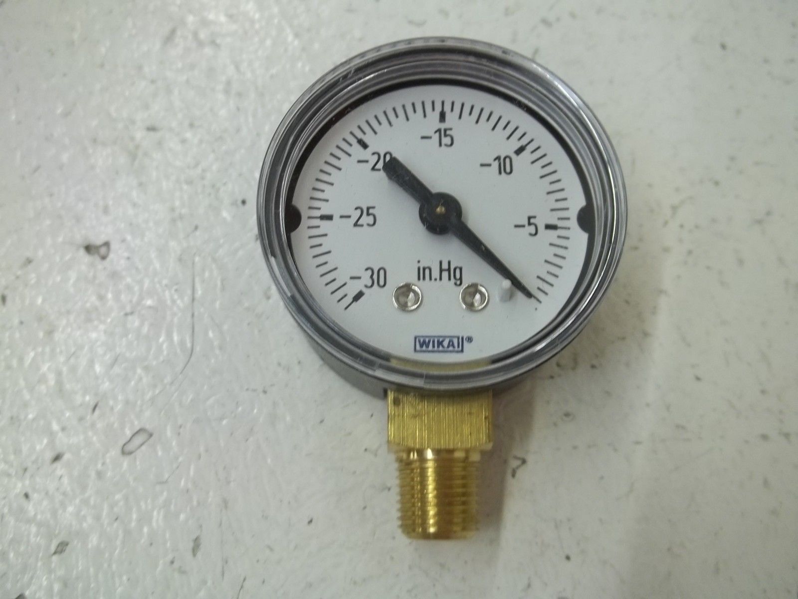 WIKA 9747214 111.10.15 -30-0 PSI 1/8" NPT NSMP