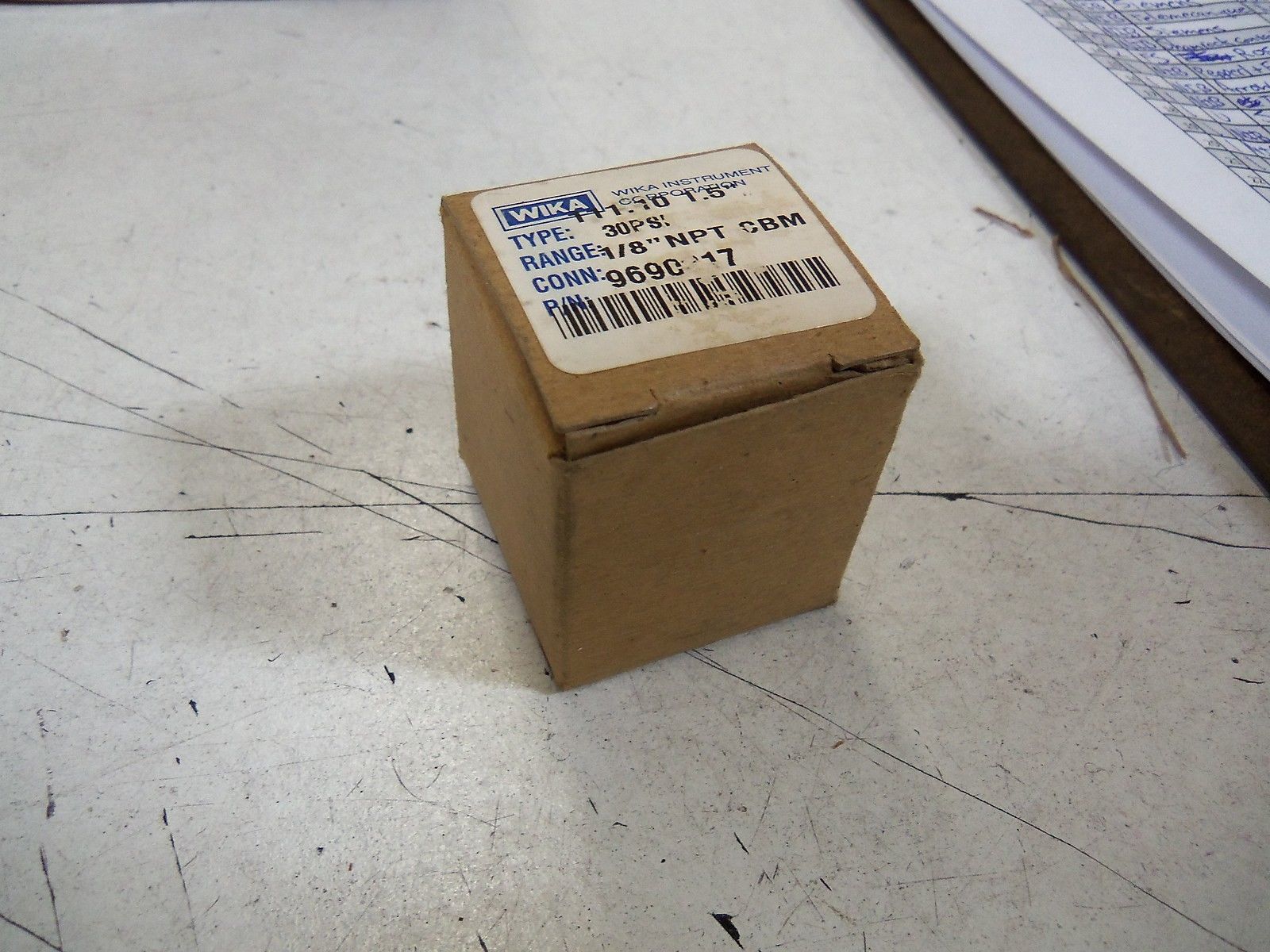 WIKA 1/8" NPT CBM 30PSI *NEW IN BOX*