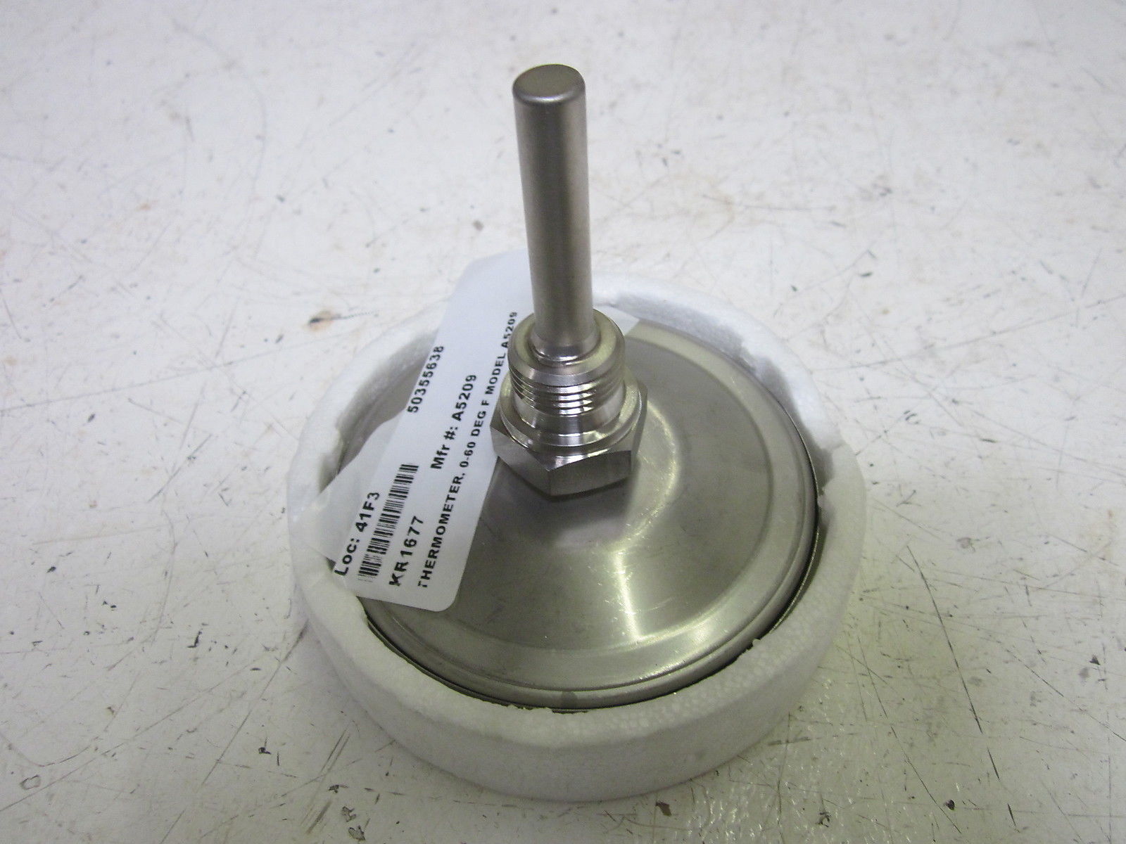 WIKA 3904091 TEMPERATURE GAUGE 0/60 DEGREE C NSNP