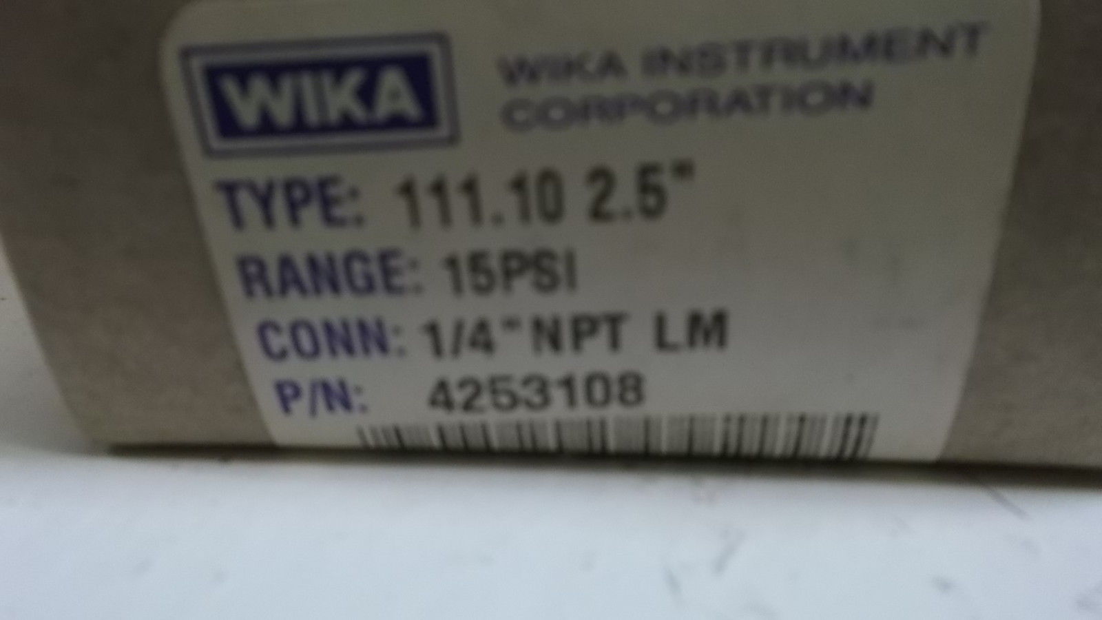WIKA 4253108 NSMP