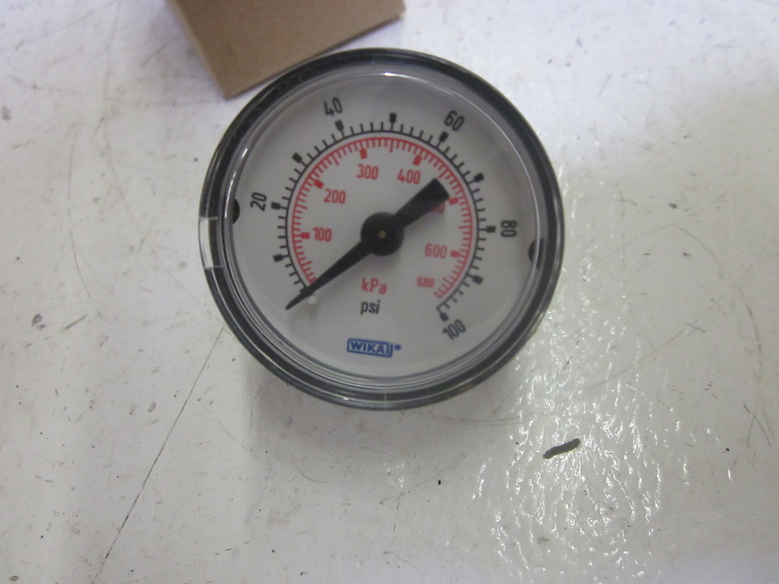 WIKA 9610957 GAUGE 100PSI NSMP