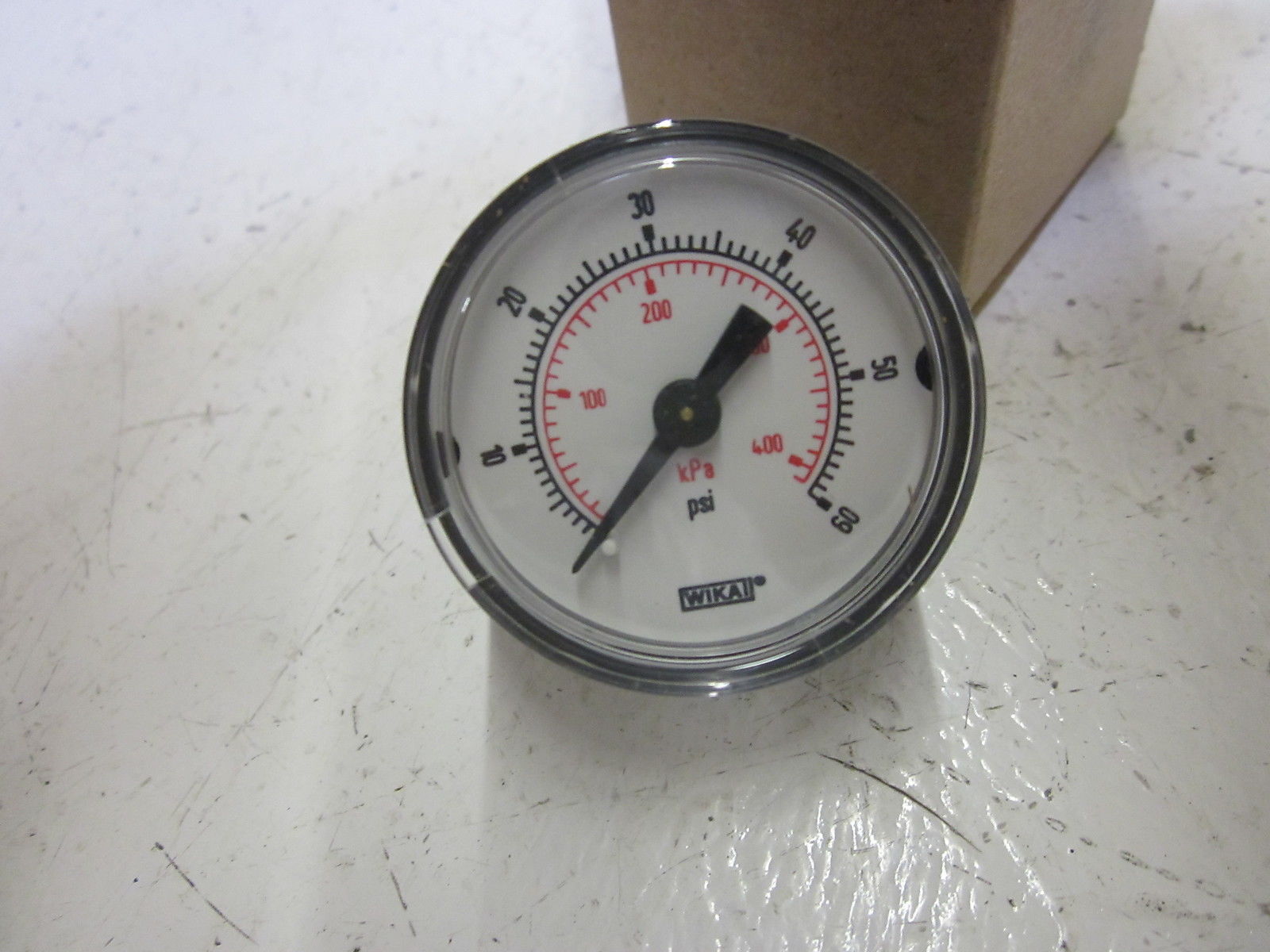 WIKA 9619424 GAUGE 60PSI 1/8" NSMP